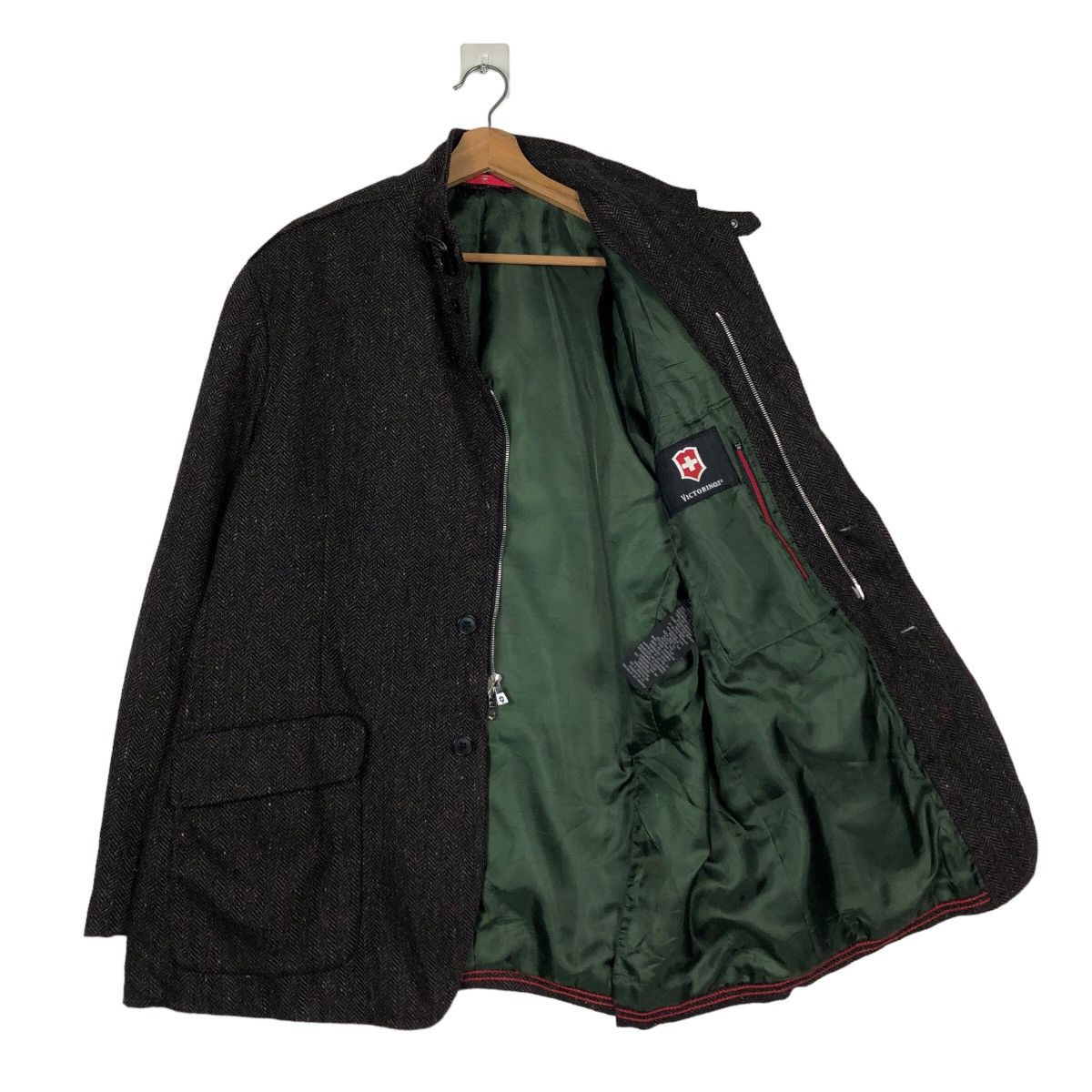 Japanese Brand 🔥Vintage Double Layer Biker Jacket Victorinox Issey Miyake Size US M / EU 48-50 / 2 - 11 Thumbnail