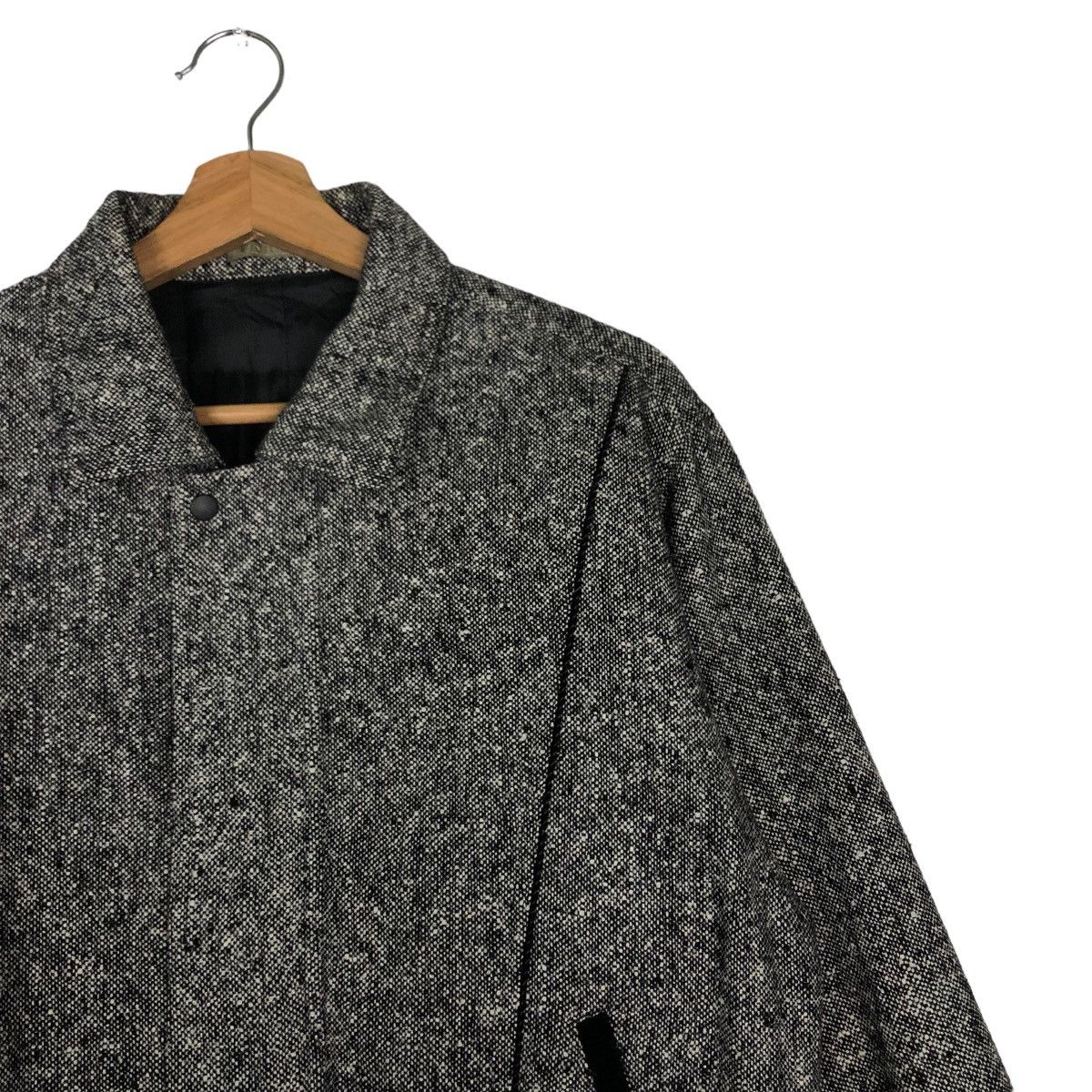 Japanese Brand 🔥90’s Herringbone Wool Bomber Jacket Cimuka Issey Miyake Size US M / EU 48-50 / 2 - 6 Thumbnail