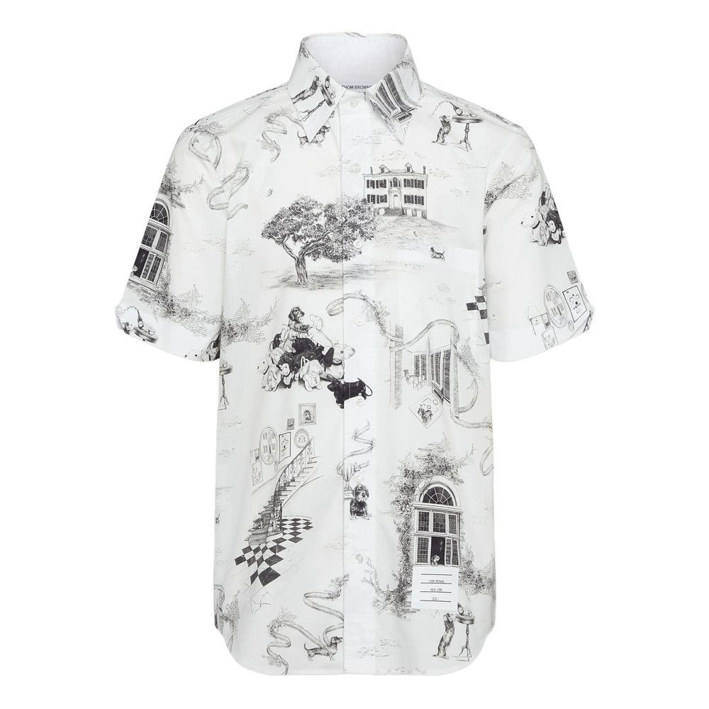 Thom Browne Thom Browne WHITE Shirts Size US L / EU 52-54 / 3 - 1 Thumbnail
