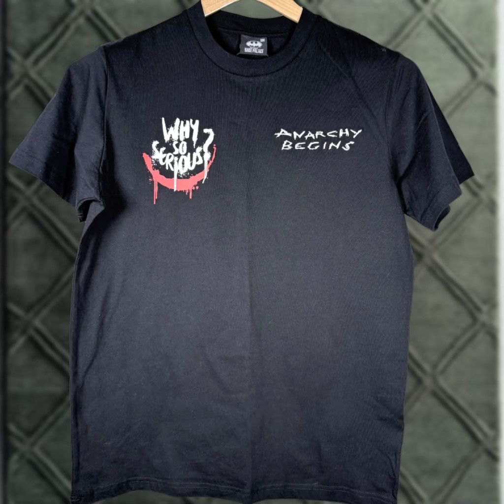 Palace Joker Batman x Shoe Palace Why So Serious T-Shirt Black Graphic Men's Size Small Size US S / EU 44-46 / 1 - 1 Thumbnail
