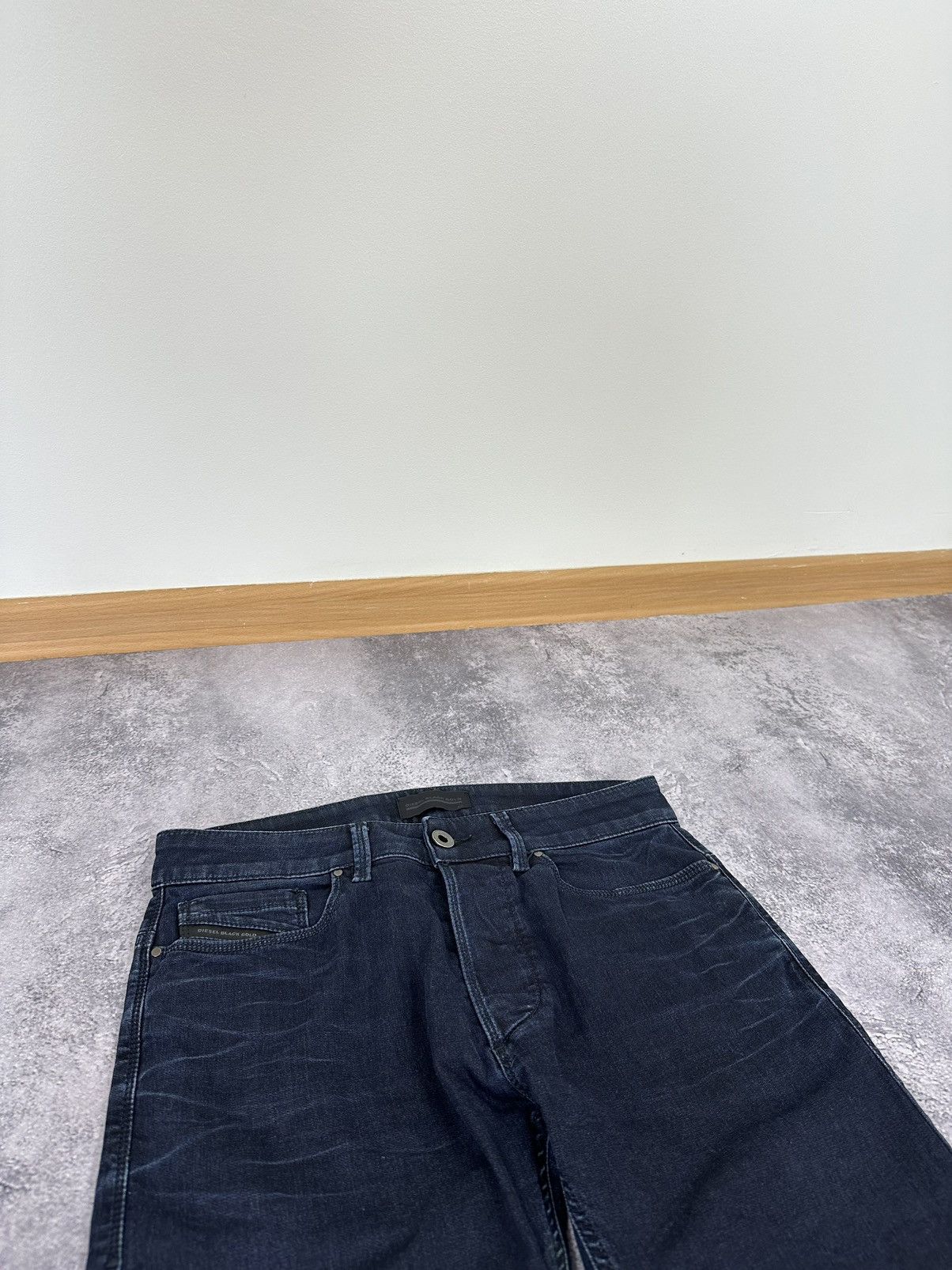 Other Diesel Black Gold Avant Garde Designer Opium Hype Slim Jeans Size US 29 - 10 Thumbnail