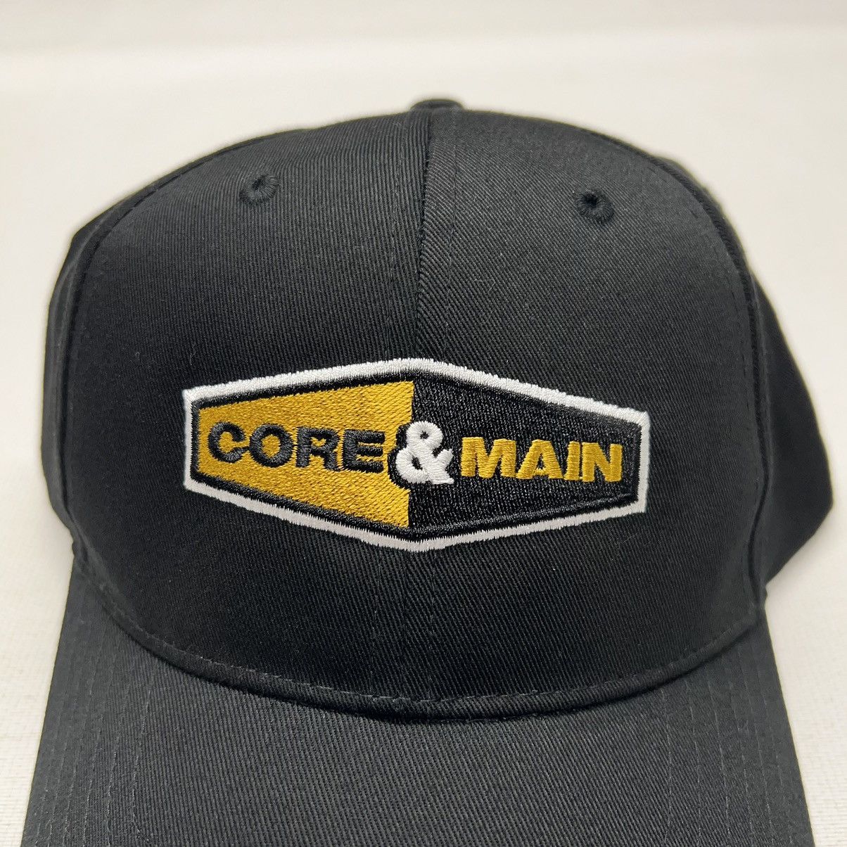 Other Core & Main Hat Black Strapback Ford Meter Box Embroidered Size ONE SIZE - 3 Thumbnail