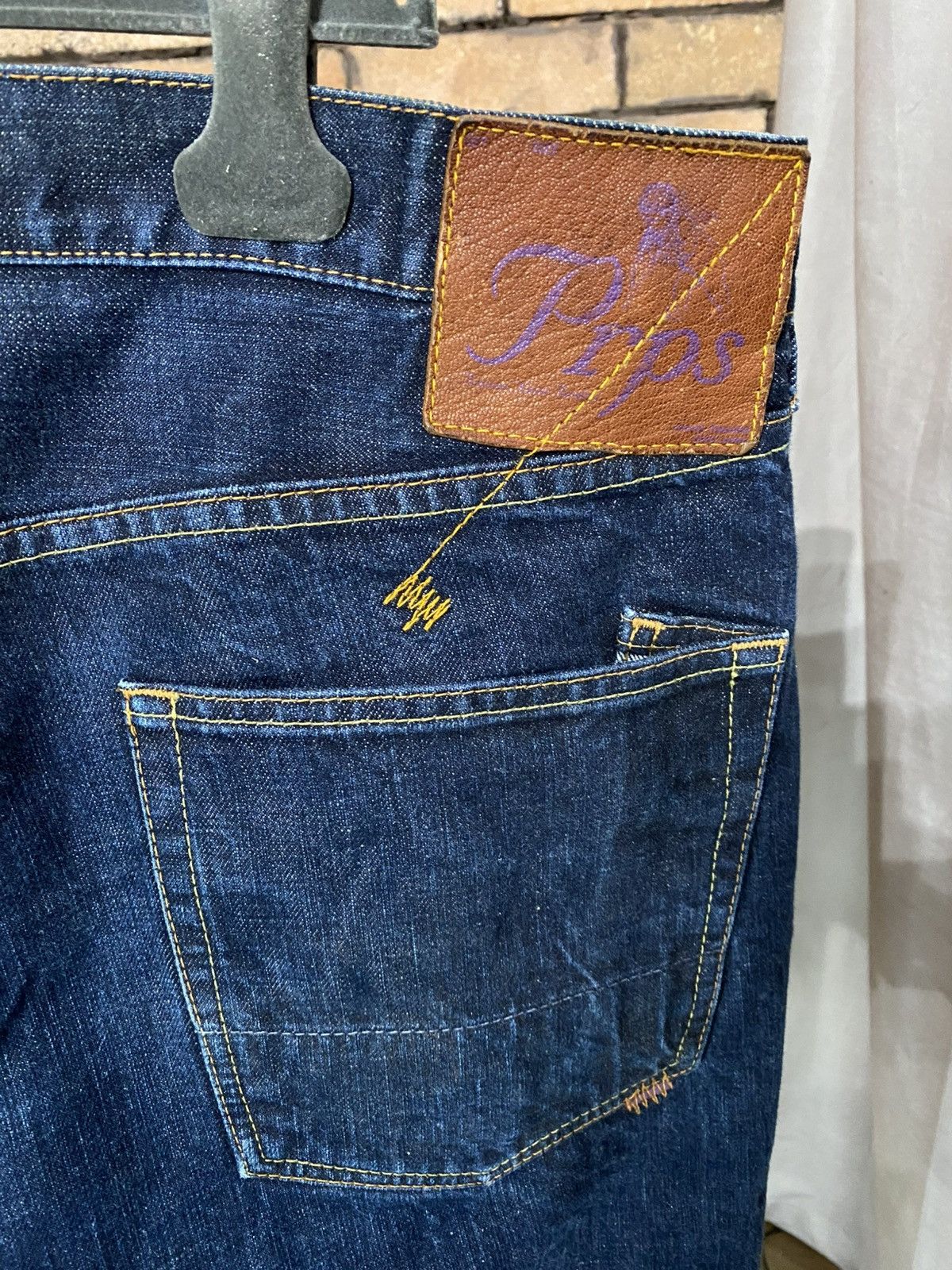 Prps $476 OG PRPS JAPAN MEDIUM WASH JEANS DENIM RELAX FIT Size US 38 / EU 54 - 3 Thumbnail