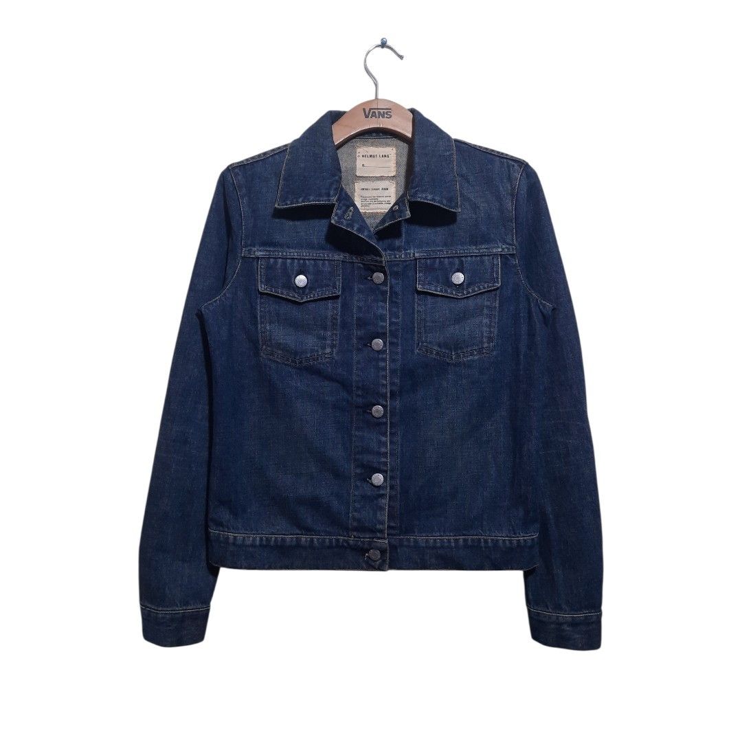 Helmut Lang Helmut lang Raw denim classic jacket | Grailed
