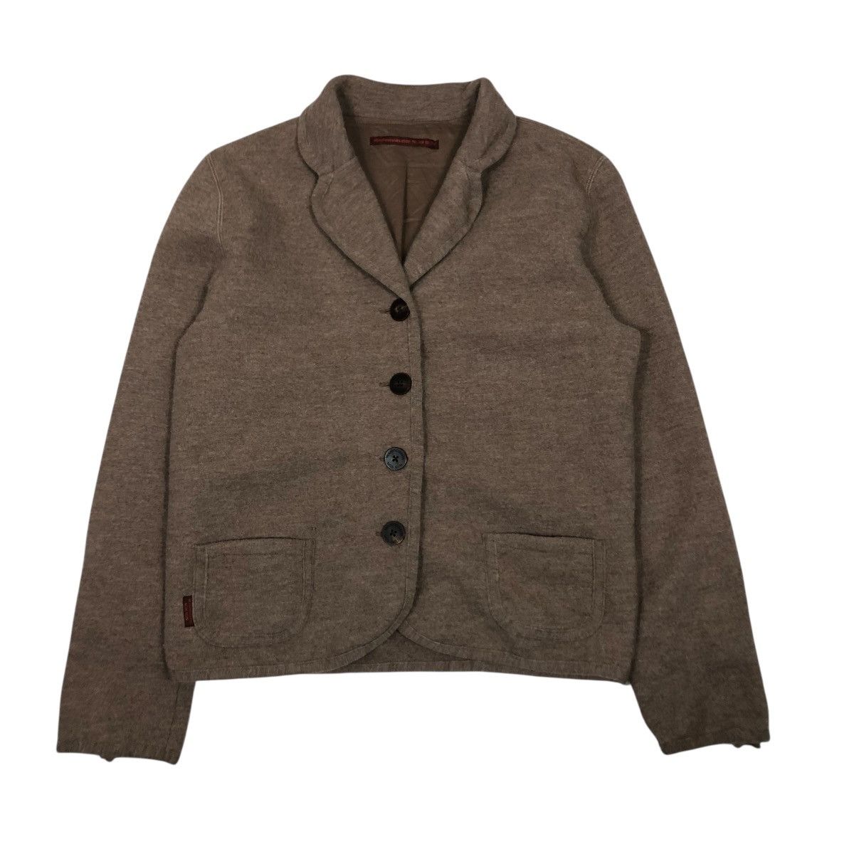 Issey Miyake 🔥VINTAGE CROPPED BUTTON JACKET MADEMOISELLE NON NON Size L / US 10 / IT 46 - 1 Thumbnail