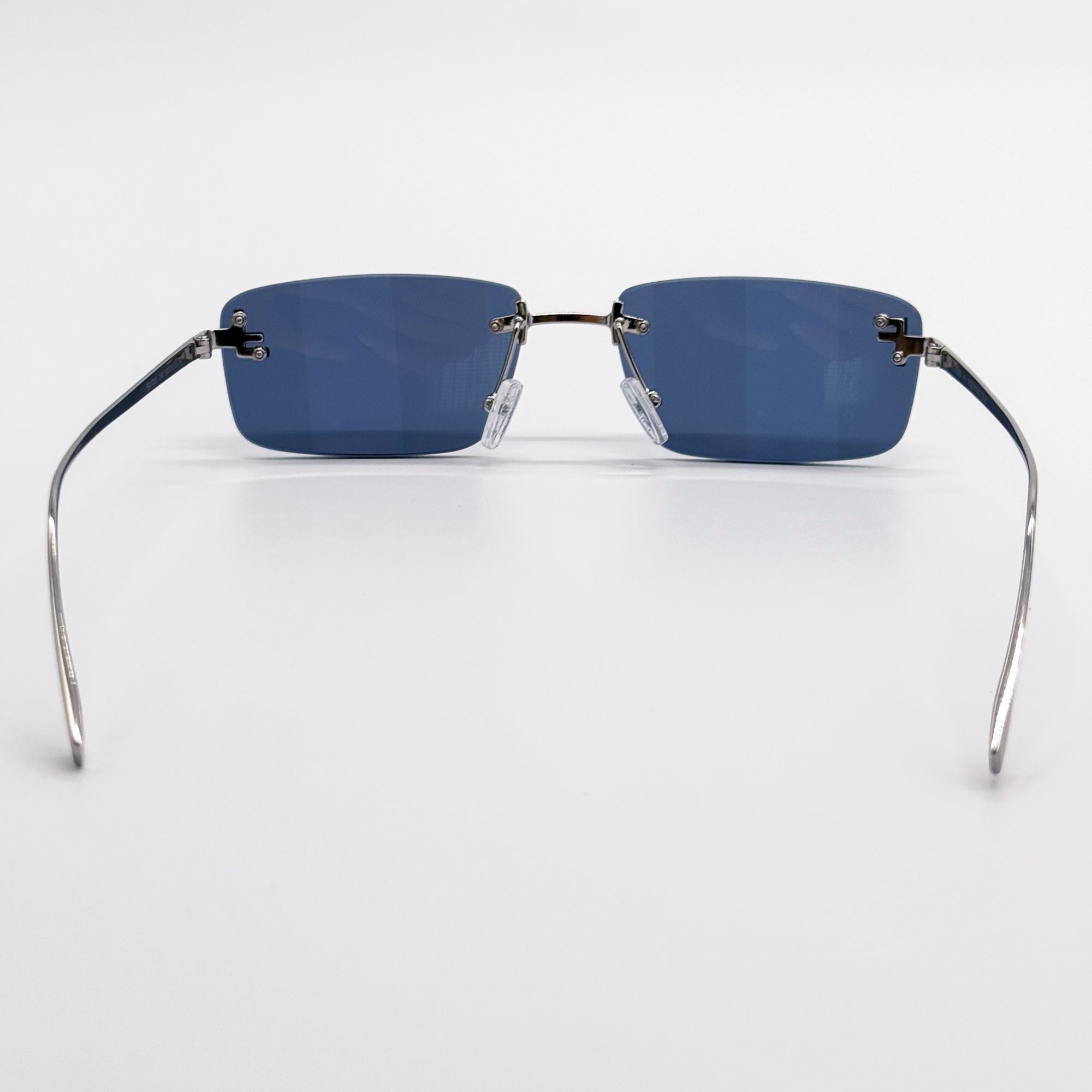 Fendi NEW FE4172US 16X BLUE SILVER UNISEX SUNGLASSES FENDI FE4172U Size ONE SIZE - 6 Thumbnail