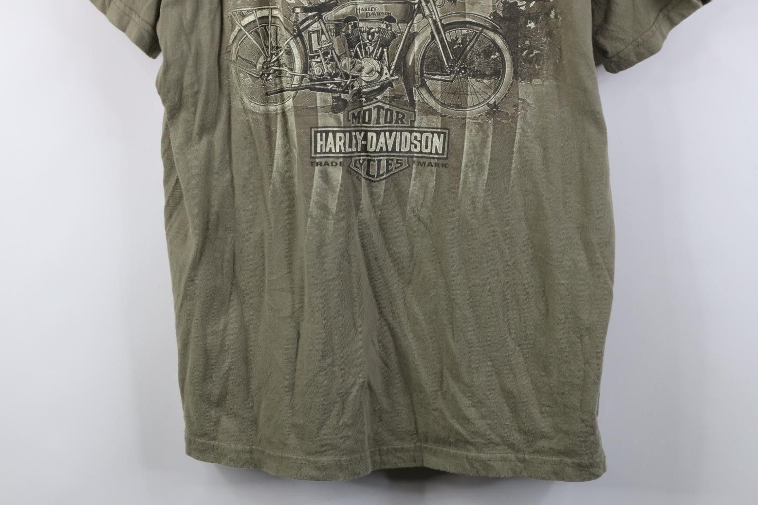 Harley Davidson Y2K Harley Davidson Military Geneva Switzerland T-Shirt USA Size US L / EU 52-54 / 3 - 3 Thumbnail