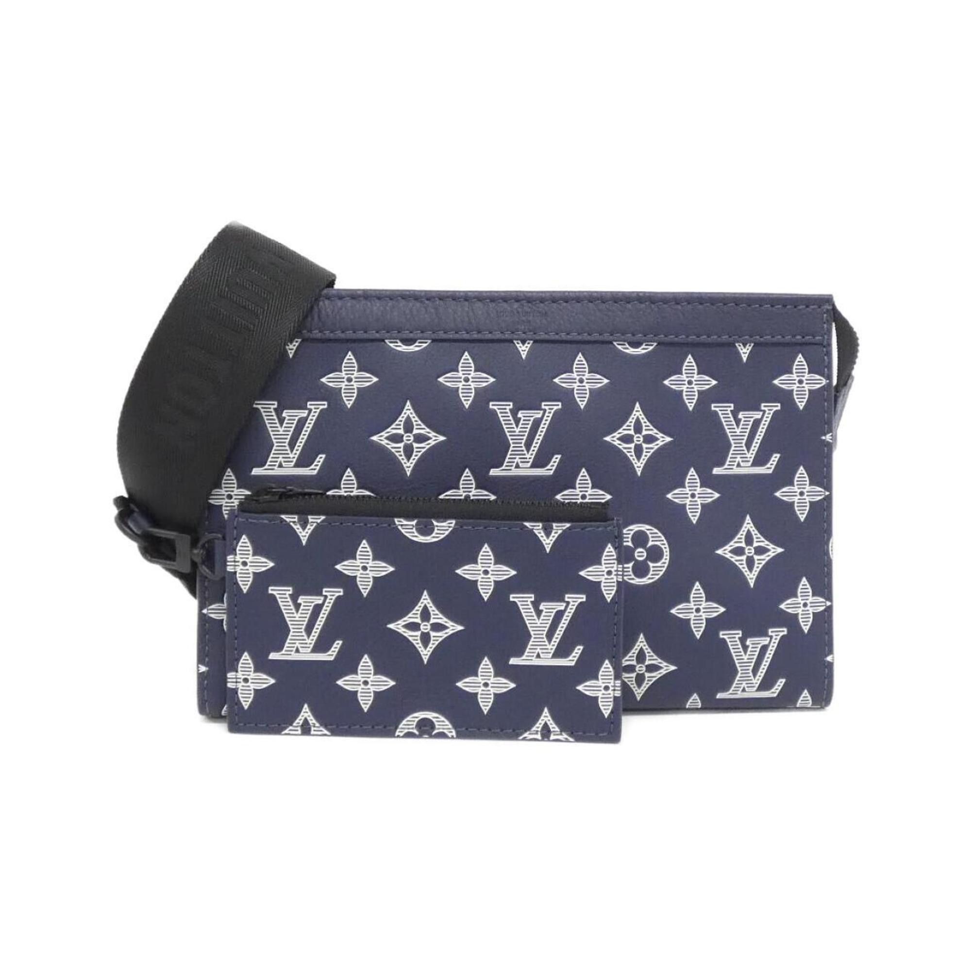 Louis Vuitton Monogram Shadow Gaston Wearable Wallet M83384 Shoulder Bag, Women's