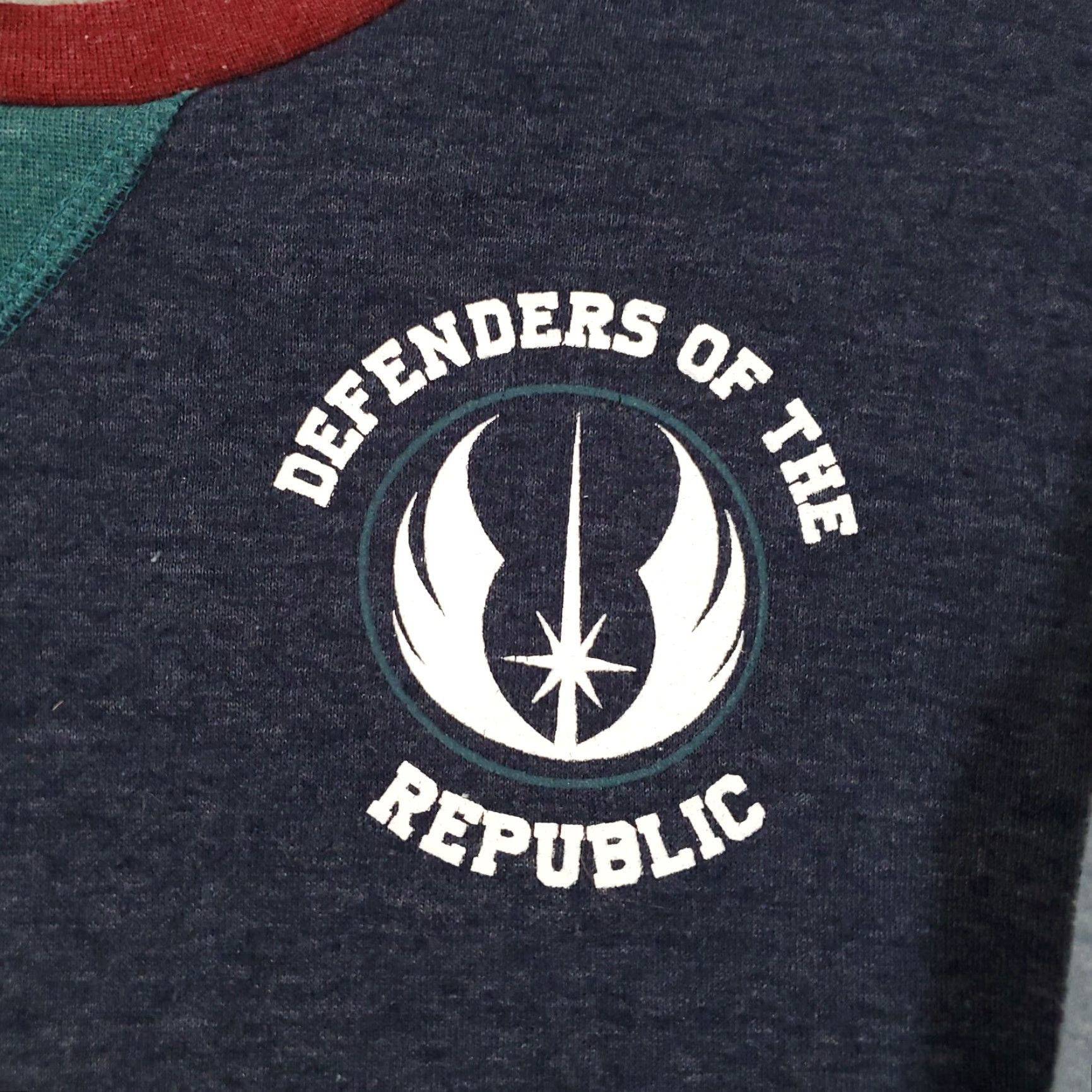 Star Wars Star Wars Sweater Mens L Colorblock Skywalker Academy Defenders Of The Republic Shirt Pullover Knit Multicolor Logo Mens Size US L / EU 52-54 / 3 - 7 Thumbnail