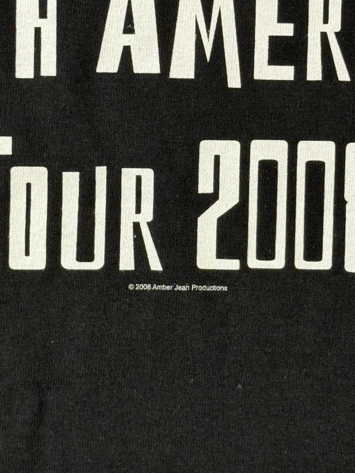 Designer Neil Young T-shirt 2008 Tour North American Black Tee - L Size US L / EU 52-54 / 3 - 8 Thumbnail