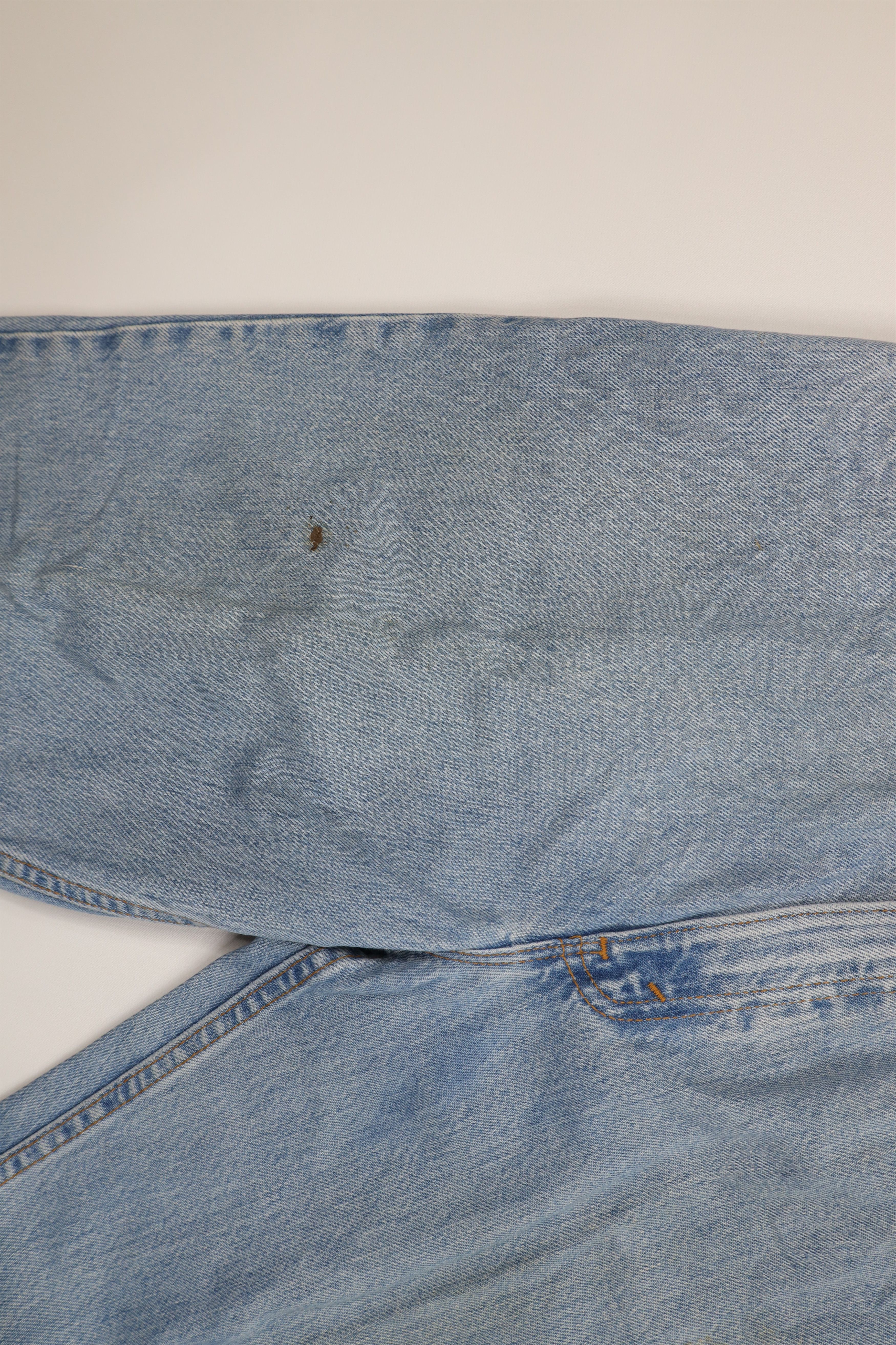 Levi's Vintage 90s Levis 550 Relaxed Tapered Leg Denim Jeans USA Size 36" / US 14 / IT 50 - 8 Thumbnail