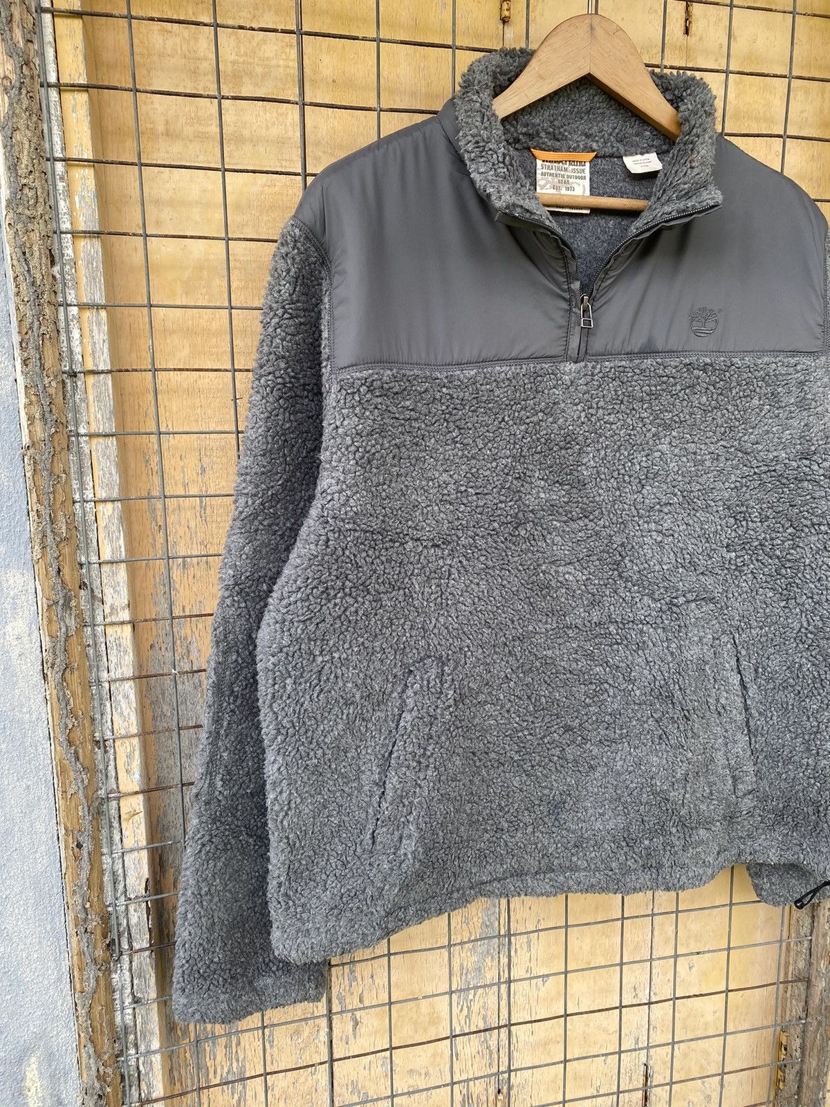 Timberland TIMBERLAND SWEATER FLEECE HALF ZIPPER STRATHAM ISSUE 1973 Size US L / EU 52-54 / 3 - 6 Thumbnail