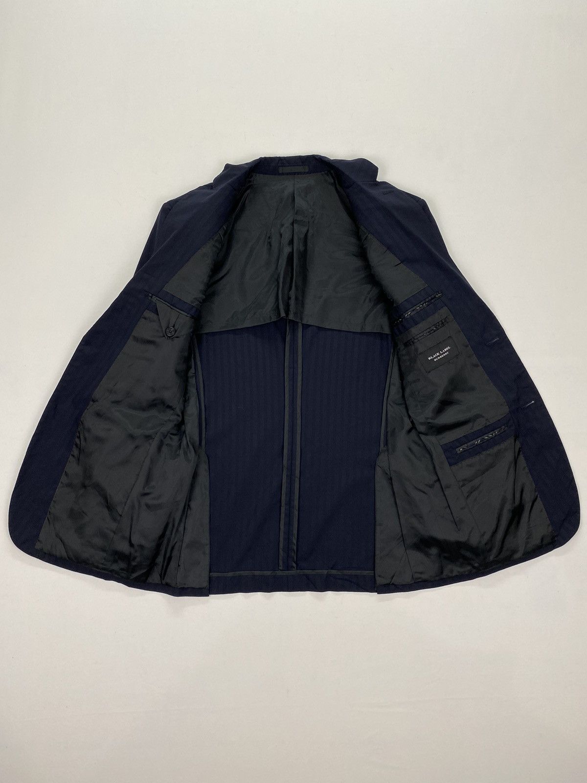 Burberry Burberry Black Label Striped Blazer Size 38R - 7 Thumbnail