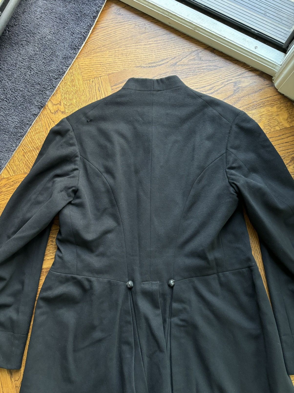 Vintage × Woolrich Woolen Mills 1920s Wool Frock Coat True Vintage Wool Peacoat Robe USA 30s Size US M / EU 48-50 / 2 - 18 Thumbnail