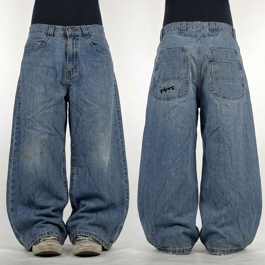 JNCO × Lee × Vintage Vintage Lee Pipes Jeans | Grailed