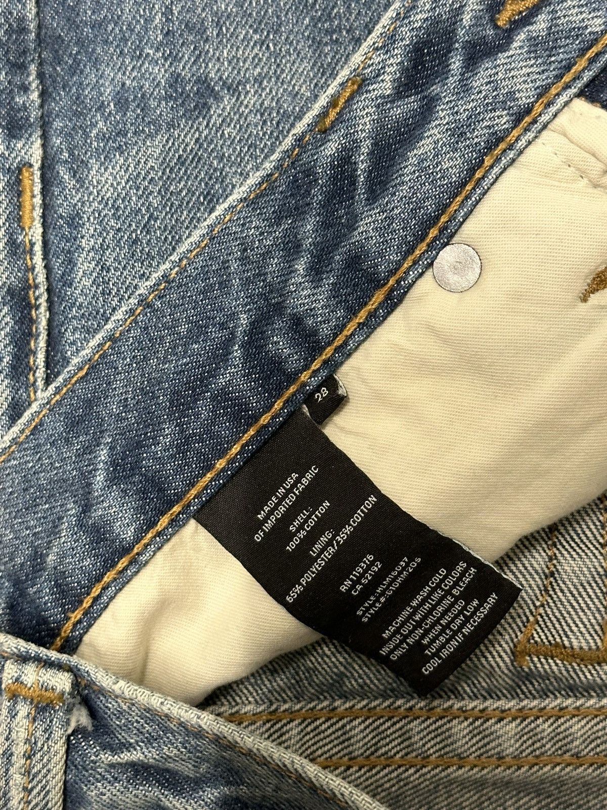 Helmut Lang Helmut Lang MR. 87 Jeans Size US 28 / EU 44 - 5 Thumbnail
