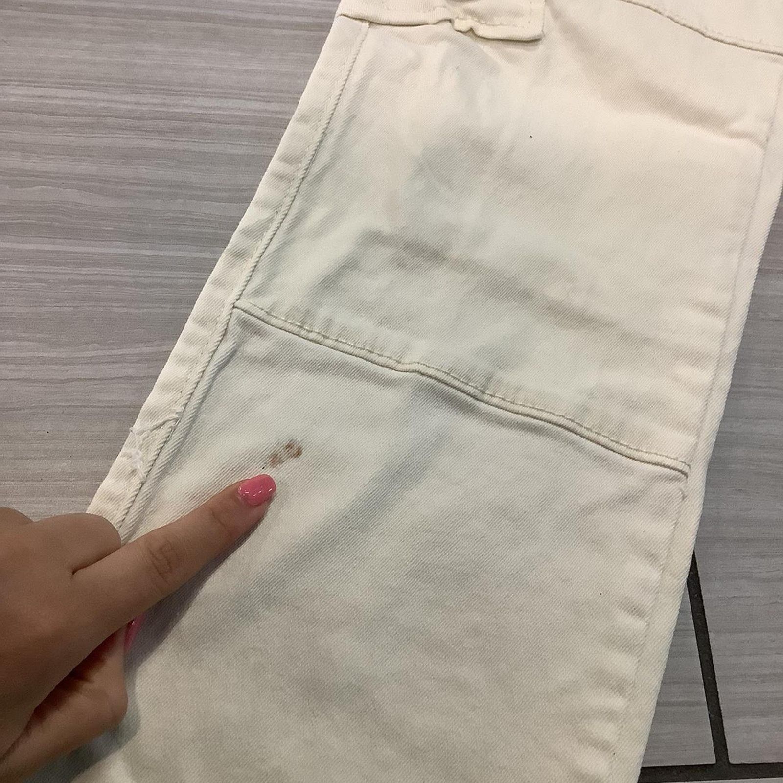 Other Womens vanilla color cargo pants Size 28" / US 6 / IT 42 - 4 Thumbnail