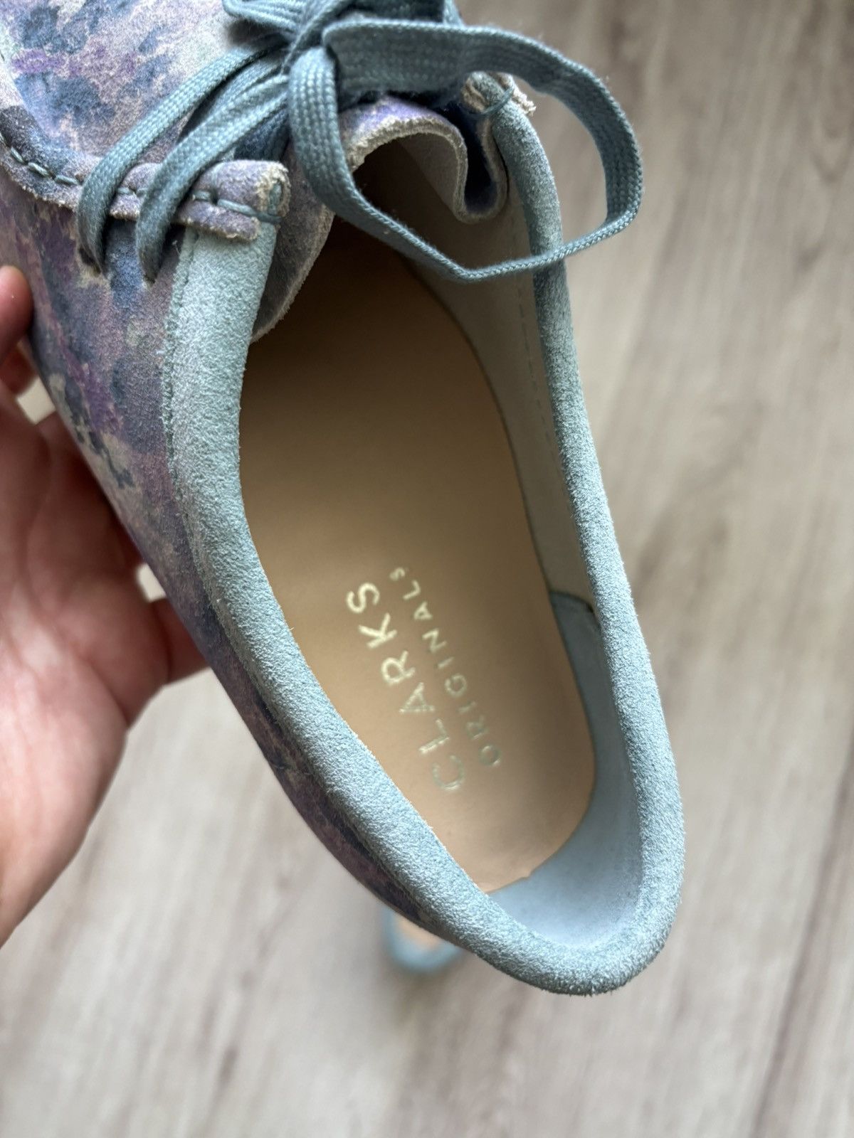 Clarks Clarks Wallabee floral multicolor print leather Size US 8.5 / IT 38.5 - 12 Thumbnail