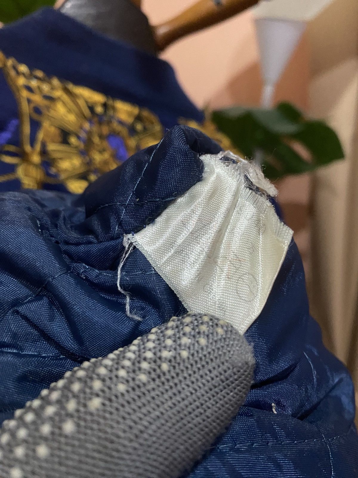 Japanese Brand Vintage SAFARIROOKIE Baroque Print Bomber Jacket Size US M / EU 48-50 / 2 - 11 Thumbnail