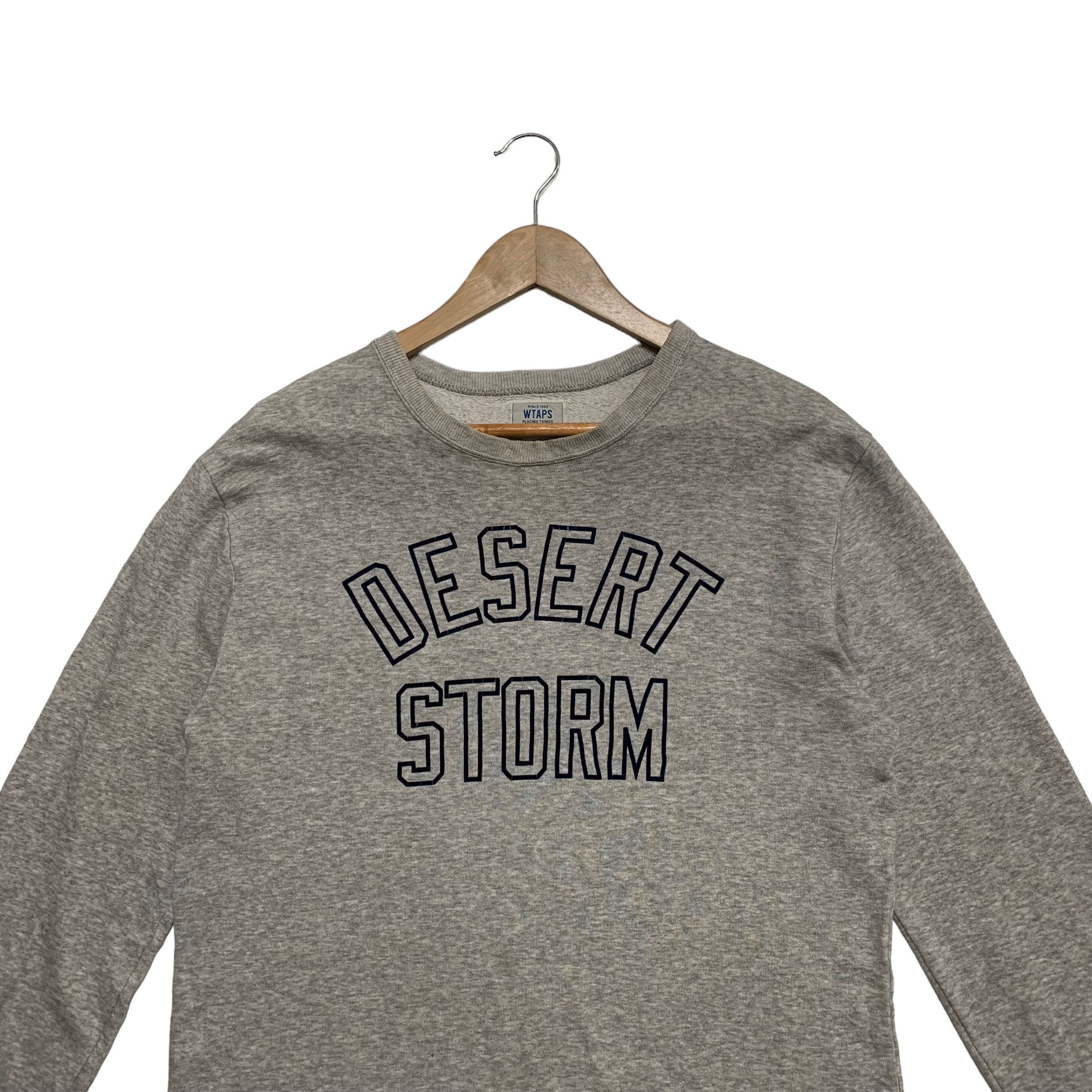 Wtaps Wtaps Desert Storm Sweatshirt Size US M / EU 48-50 / 2 - 4 Thumbnail