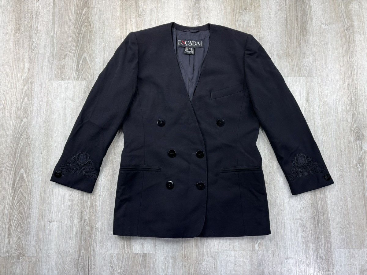 Escada × Japanese Brand × Vintage Womens blazer Escada Margaretha Ley Size 40 Size S / US 4 / IT 40 - 2 Thumbnail