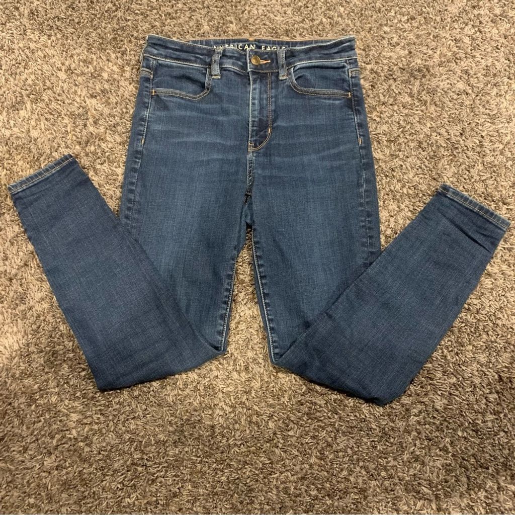 American Eagle Outfitters Women’s American Eagle Jeggings Jeans Size 27" / US 4 / IT 40 - 6 Thumbnail