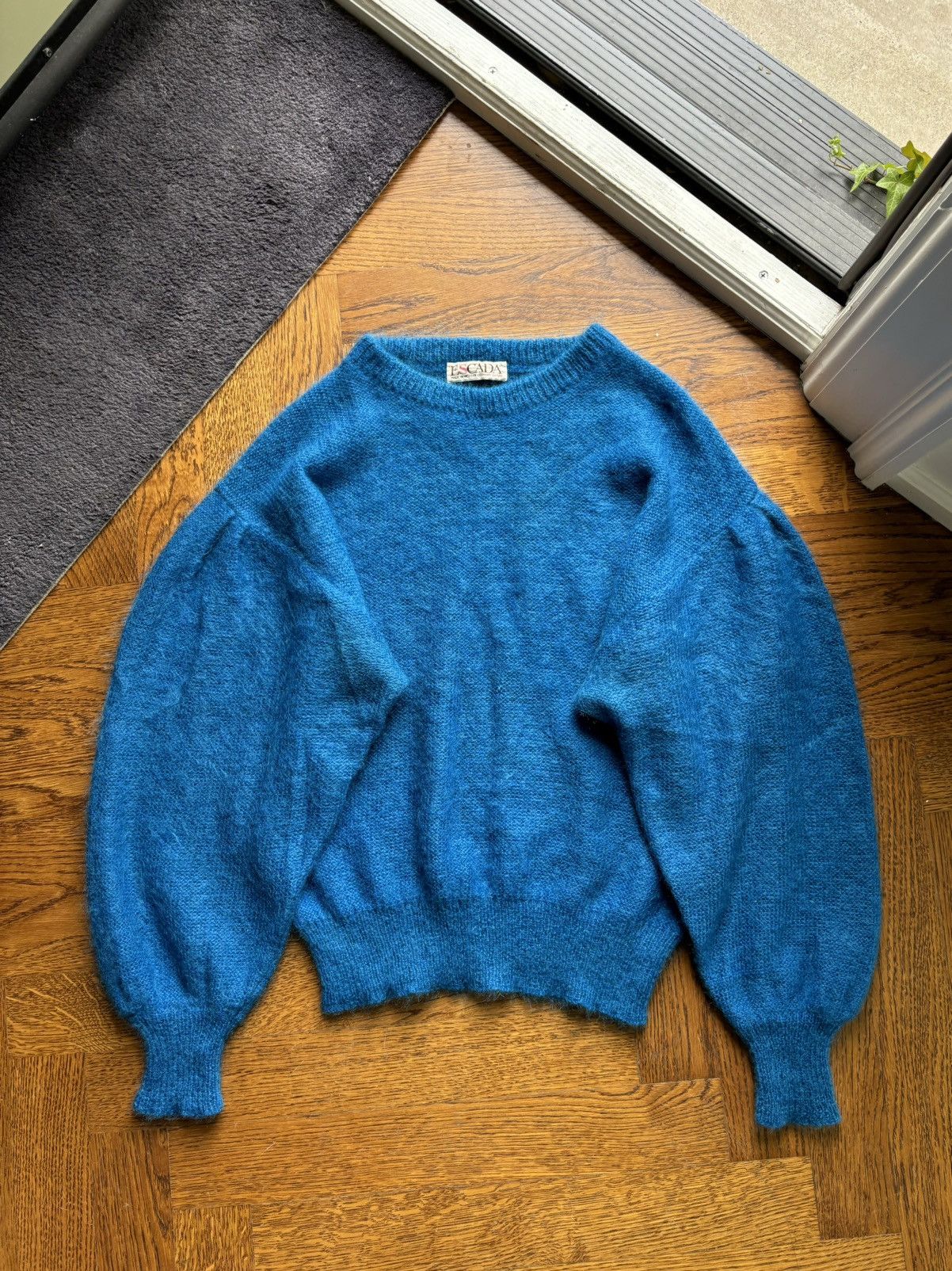 Escada × Escada Sport × Vintage 1980s Escada Mohair Sweater Vintage Escada Sweater W Germany Size US S / EU 44-46 / 1 - 2 Thumbnail