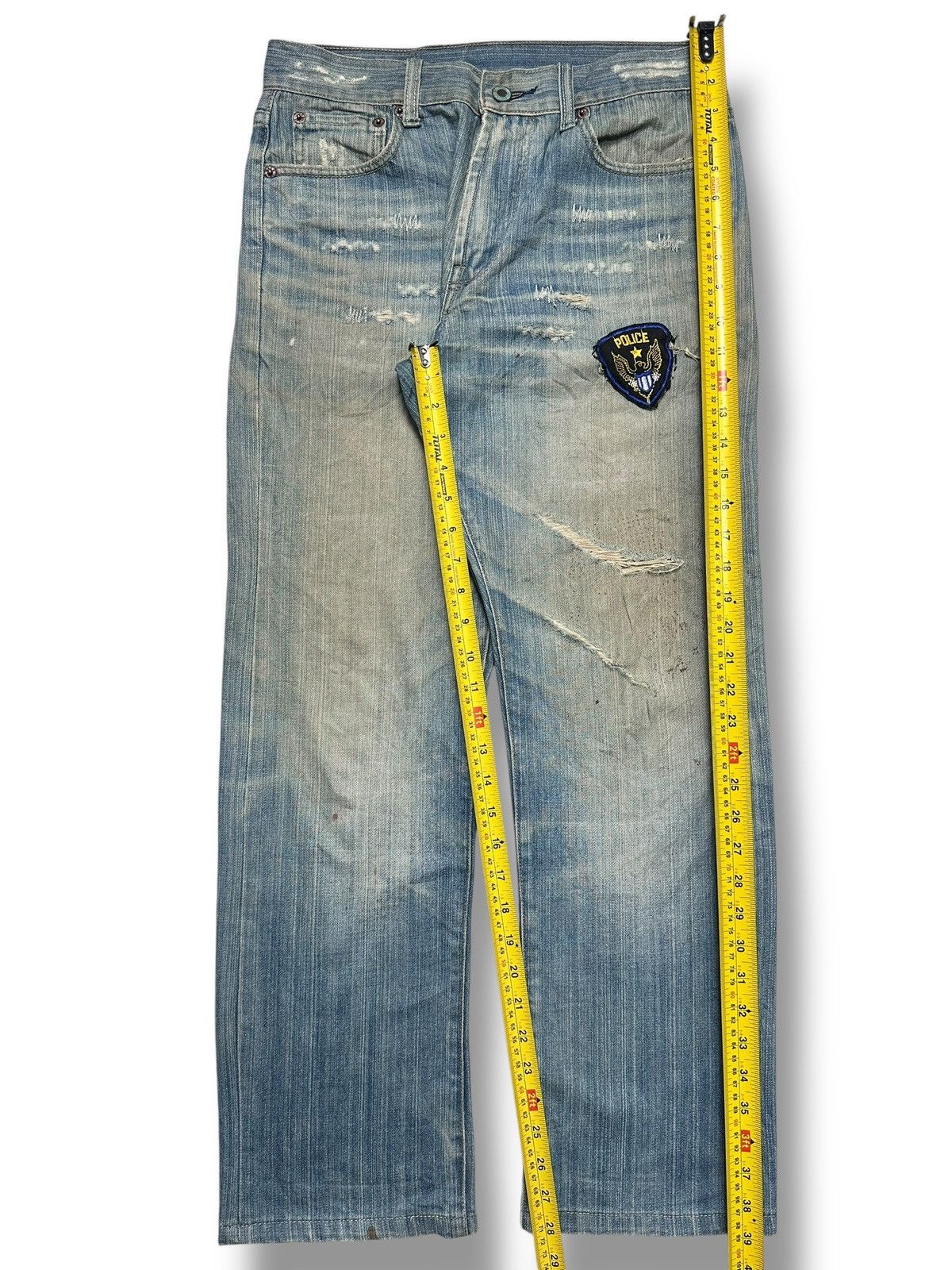 Levi's Levi’s 501 Vintage Distressed Straight Leg Mudwash & Faded Size US 31 - 17 Thumbnail