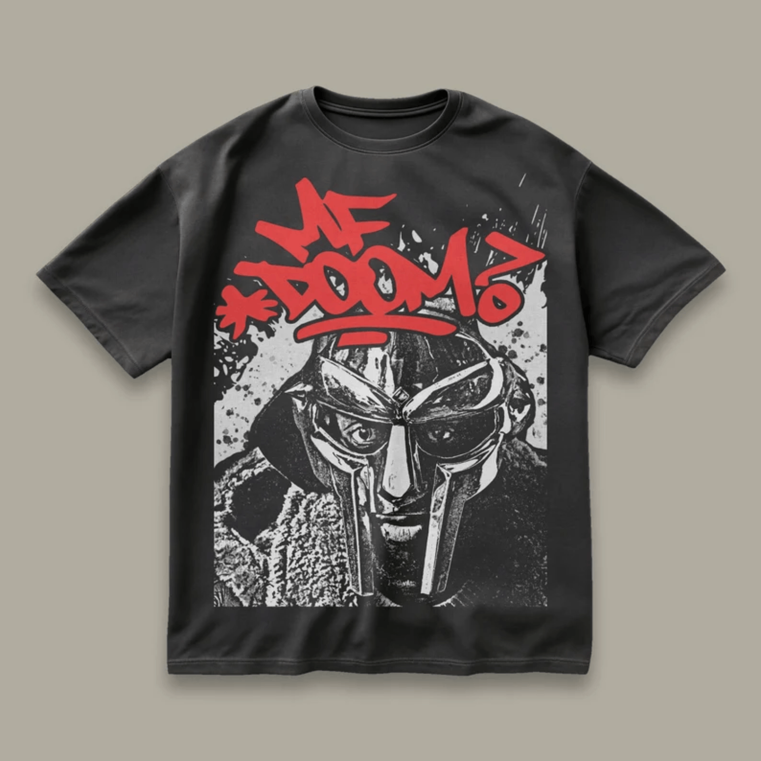 ✈ MADLIB MF DOOM (ALL CAPS!) Tシャツ Comfort Colors Madlib Doom All Caps Shirt, Mf Doom Shirt, Mf