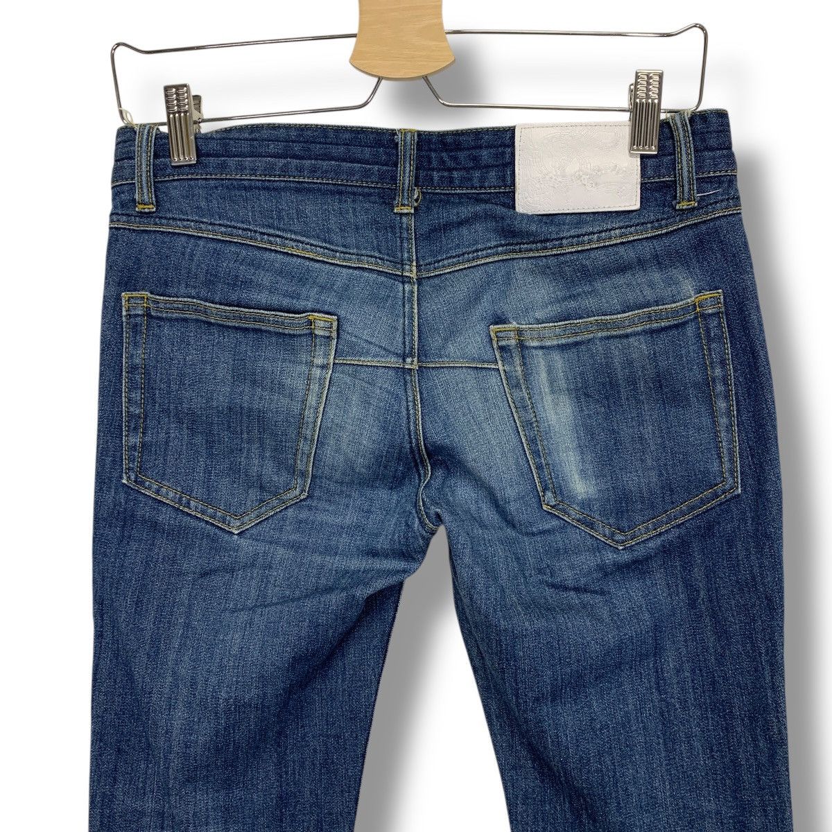 Number (N)ine NUMBER NINE DISTRESSED DENIM JEANS Size US 31 - 5 Thumbnail