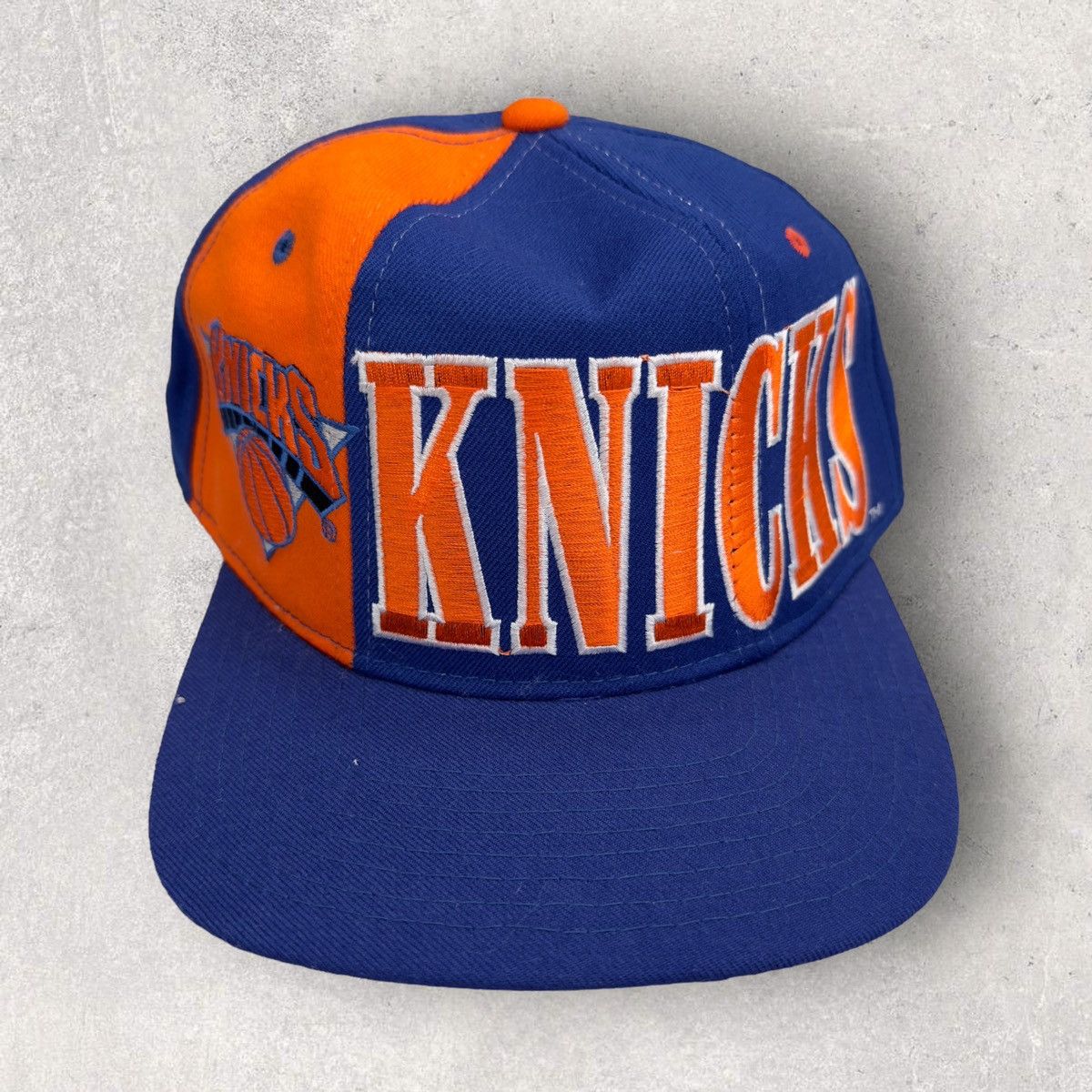 image of NBA x Starter Vintage New York Knicks Hat in Blue, Men's