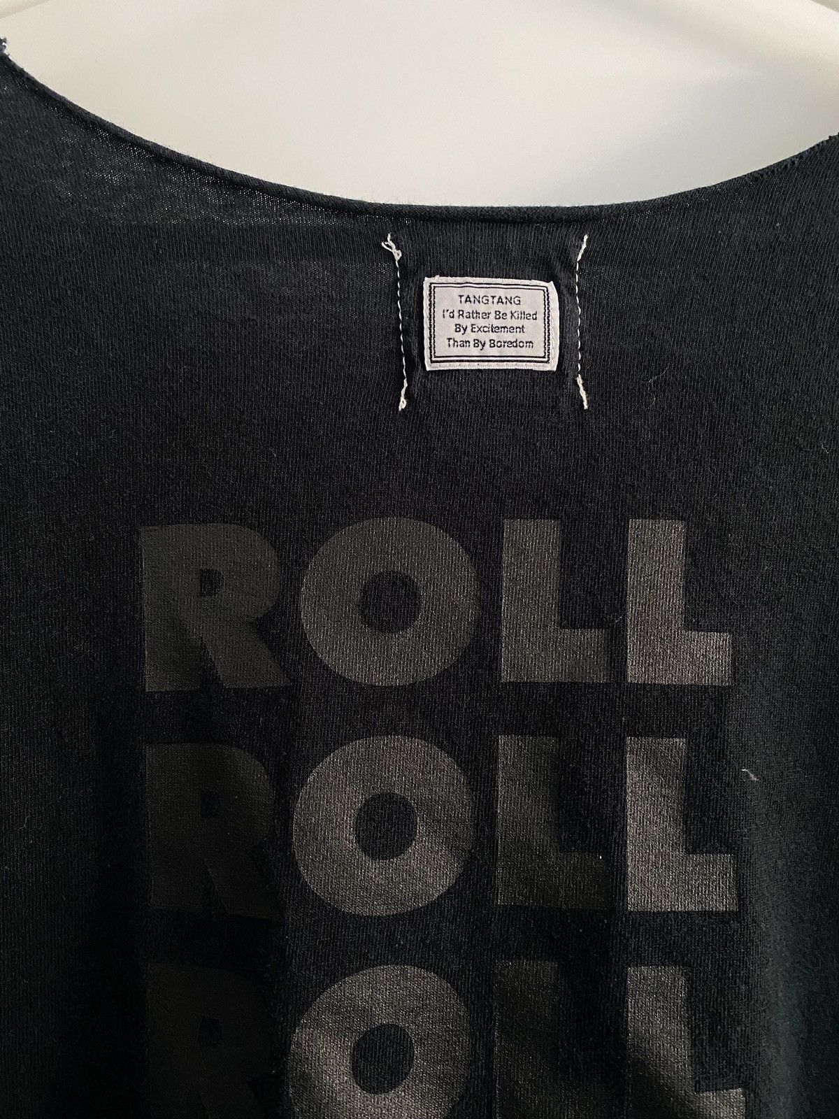 Takahiromiyashita The Soloist. Navy Roll Graphic T-Shirt Size US L / EU 52-54 / 3 - 5 Thumbnail