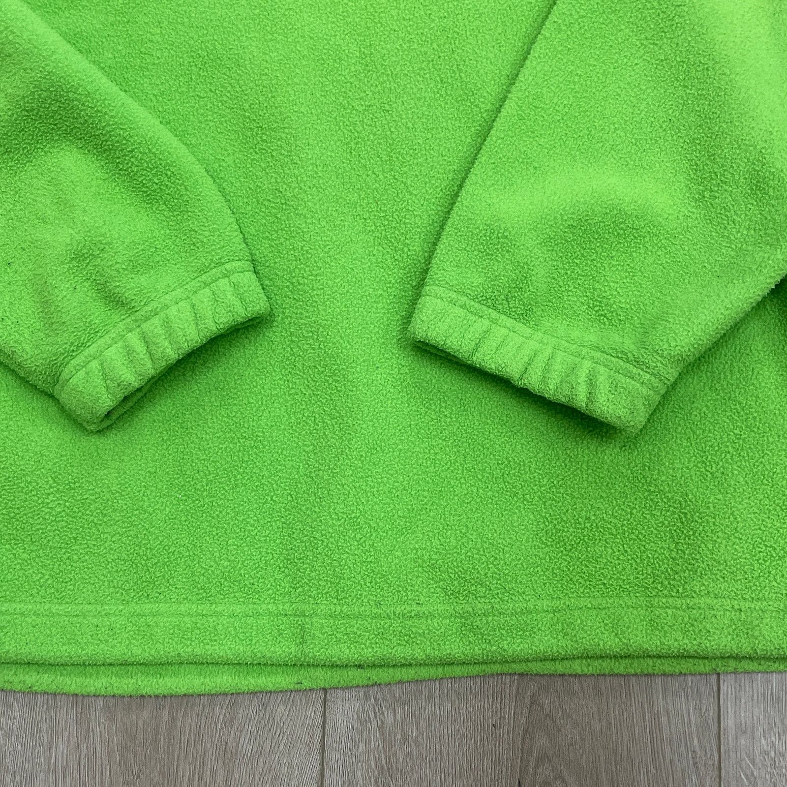 Vintage vintage 2006 Kawasaki fleece half-zip sweater Pullover Large Size US L / EU 52-54 / 3 - 3 Thumbnail
