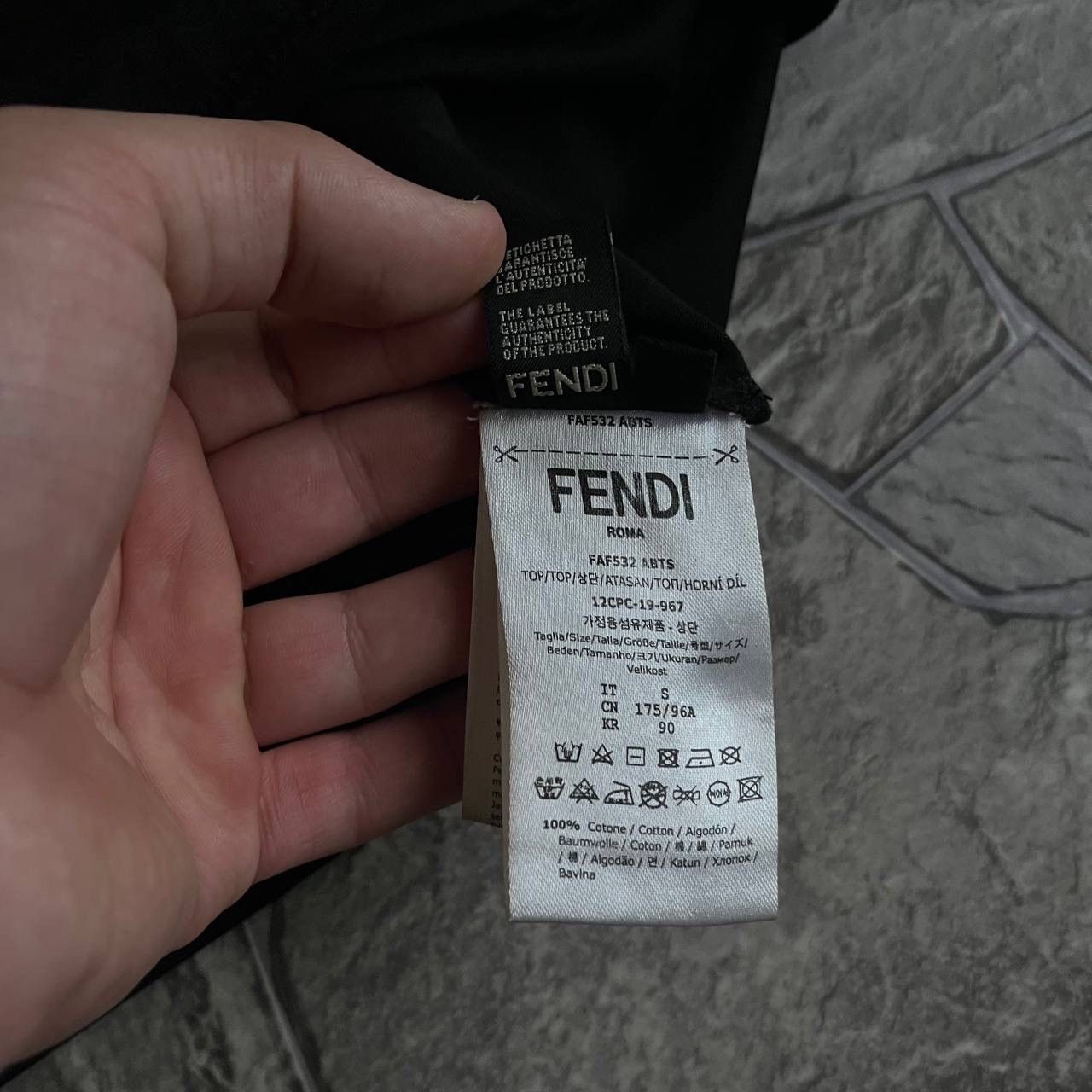 Fendi Fendi T-Shirt monogram Size US S / EU 44-46 / 1 - 9 Thumbnail