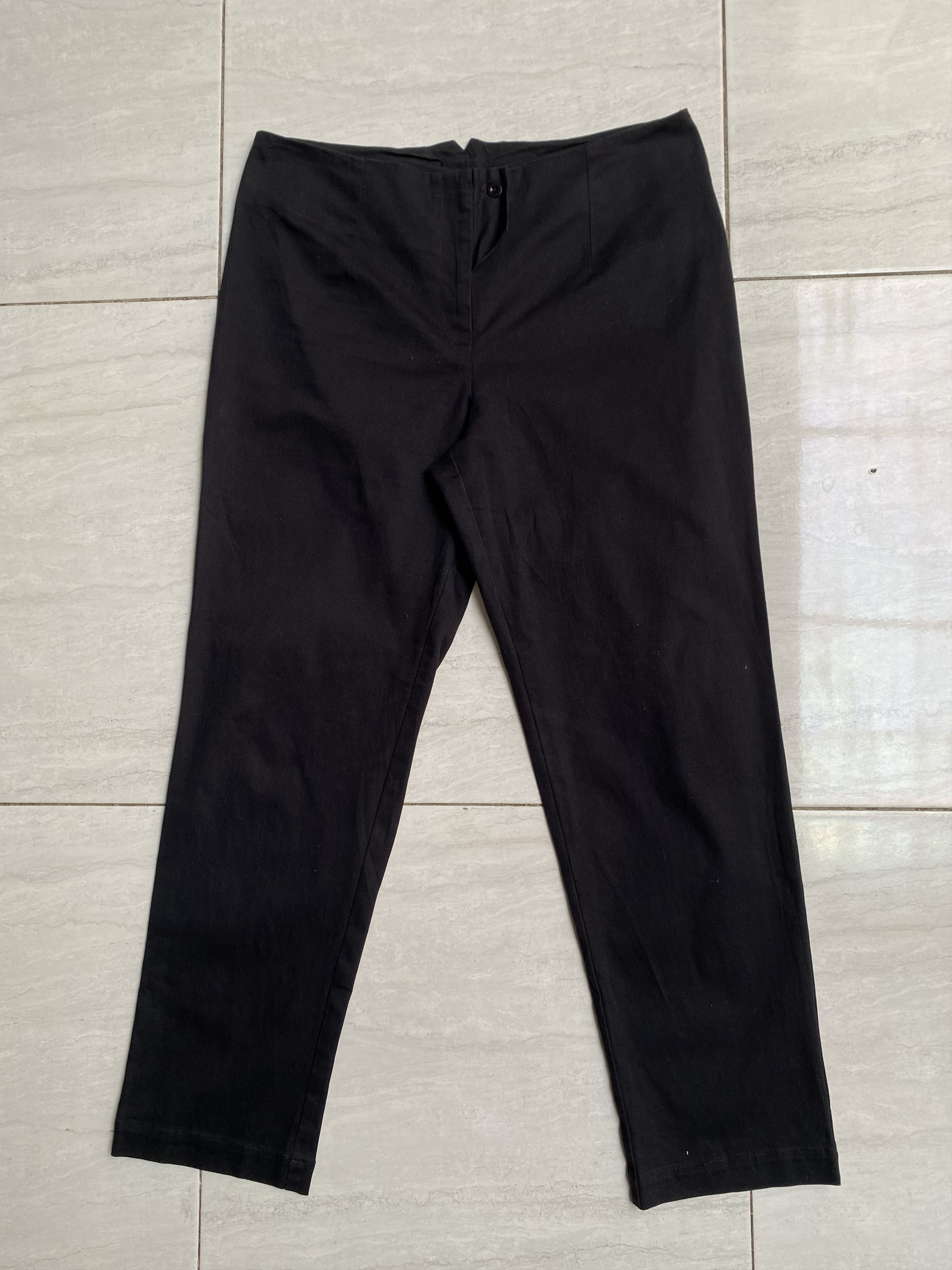 Yohji Yamamoto Yohji Yamamoto ROBYN Black Long Pants Size US 34 / EU 50 - 7 Thumbnail
