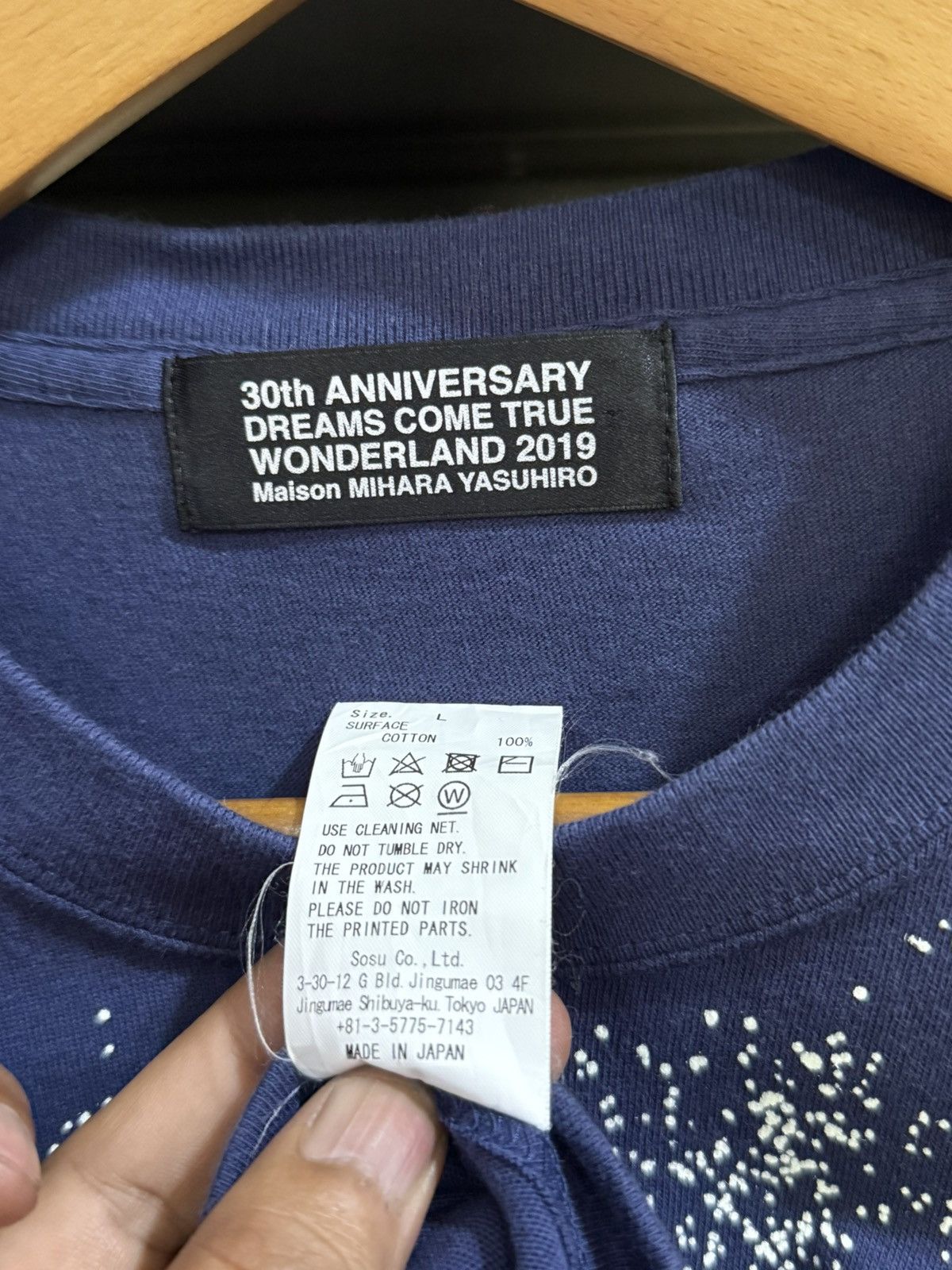 Maison MIHARA YASUHIRO Rare Maison Mihara Yasuhiro DREAMS COME TRUE Japan Tee Size US L / EU 52-54 / 3 - 8 Thumbnail