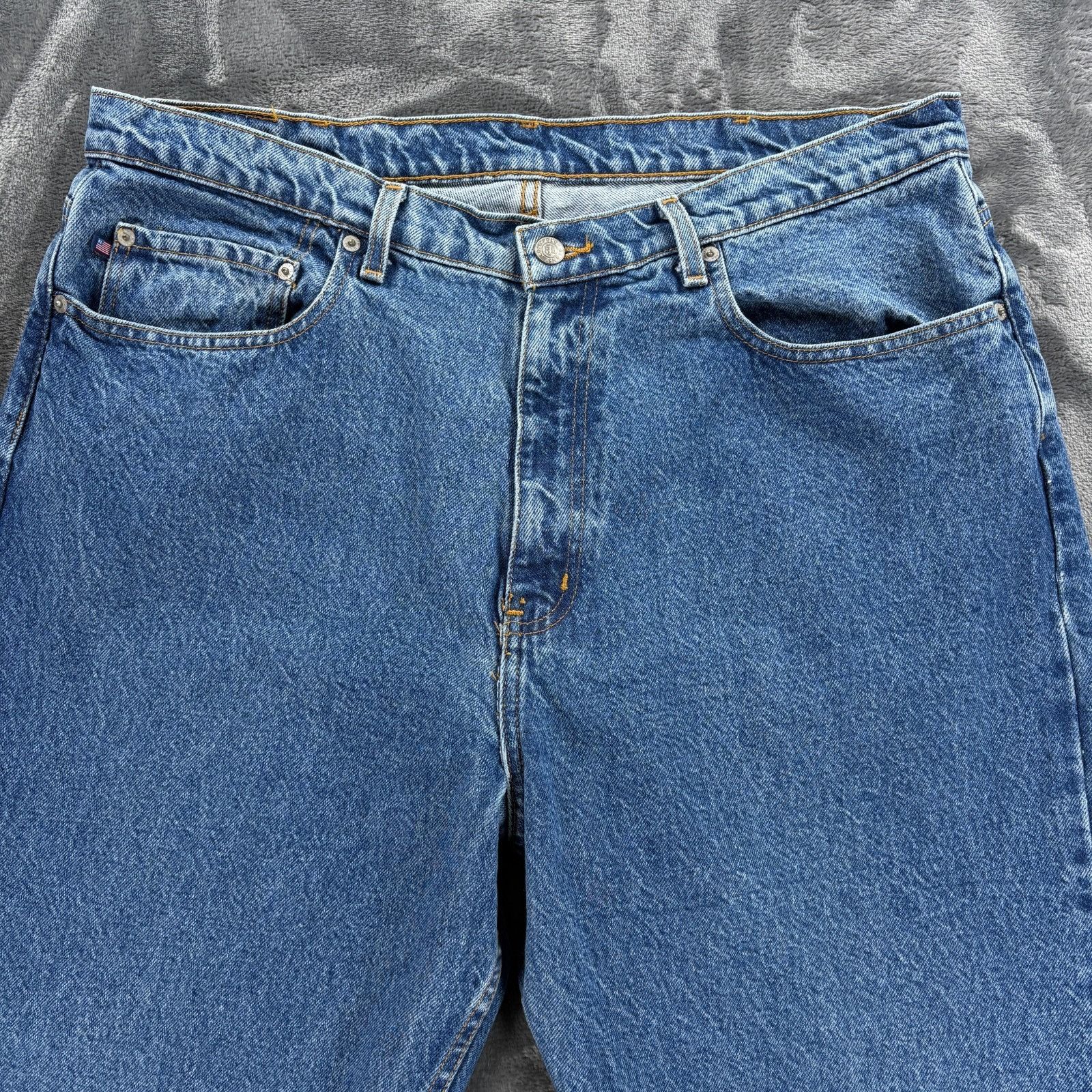 Polo Ralph Lauren Vintage Y2K Polo Jeans Ralph Lauren Flag 36x34 Relaxed Fit B Size US 36 / EU 52 - 5 Thumbnail