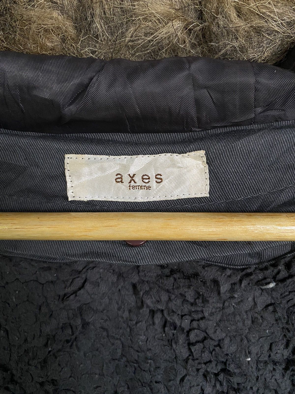 Axist Axes Femme Long Coat Fur With Hoodie Size US M / EU 48-50 / 2 - 24 Thumbnail