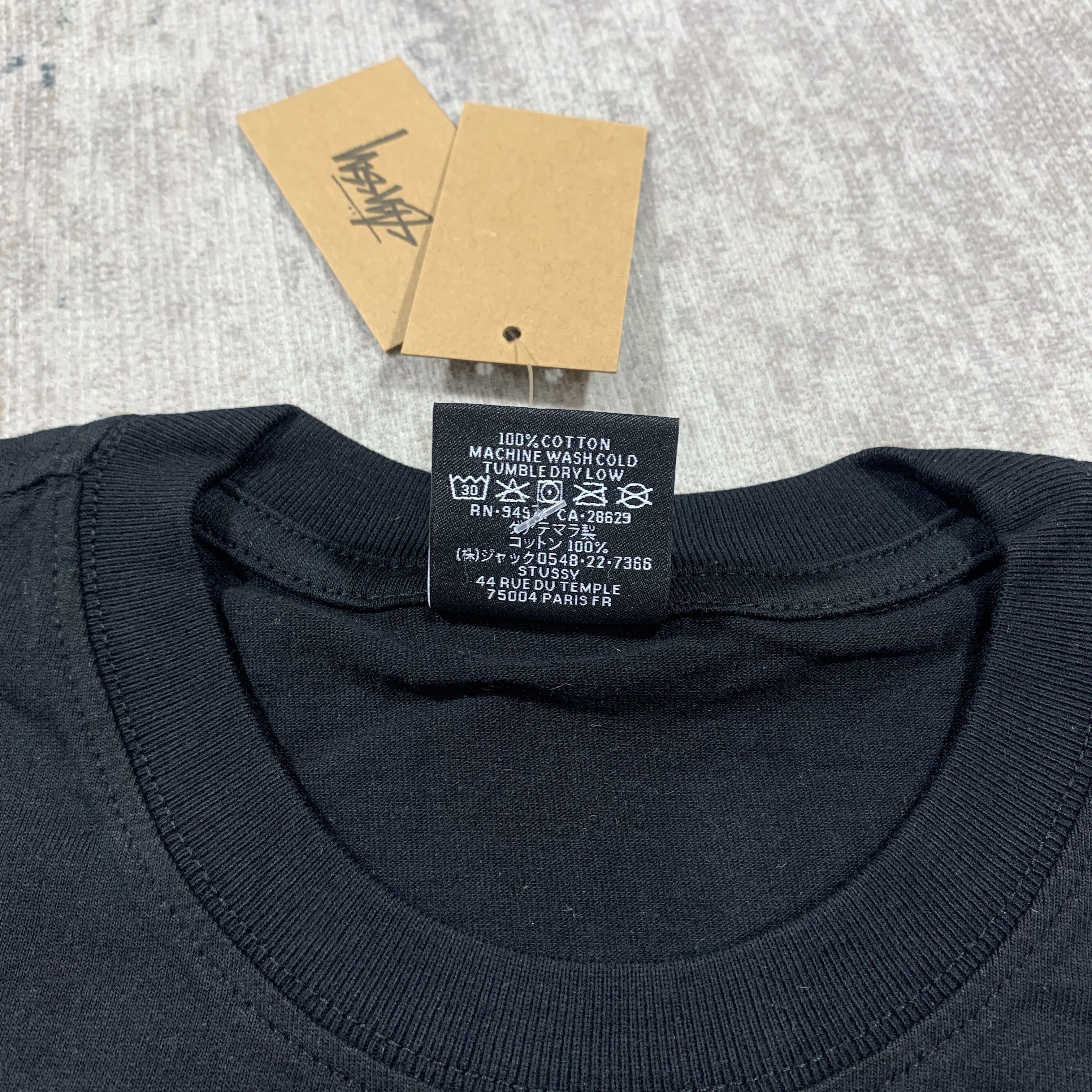 Stussy NWT Stussy How We're Livin' Pig Dyed Tee Medium Size US M / EU 48-50 / 2 - 5 Thumbnail