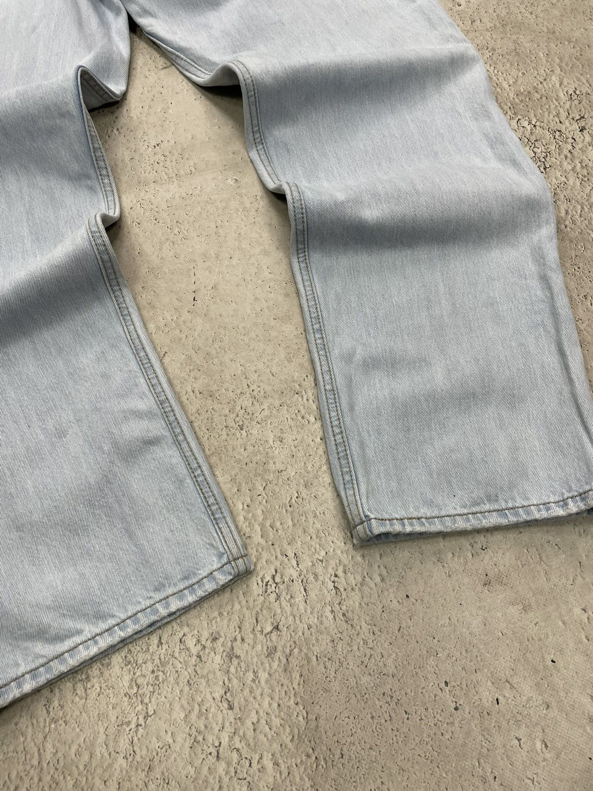 Levi's Vintage Clothing Rare Levis Vintage baggy silver Tab distressed jeans pants Size US 31 - 10 Thumbnail