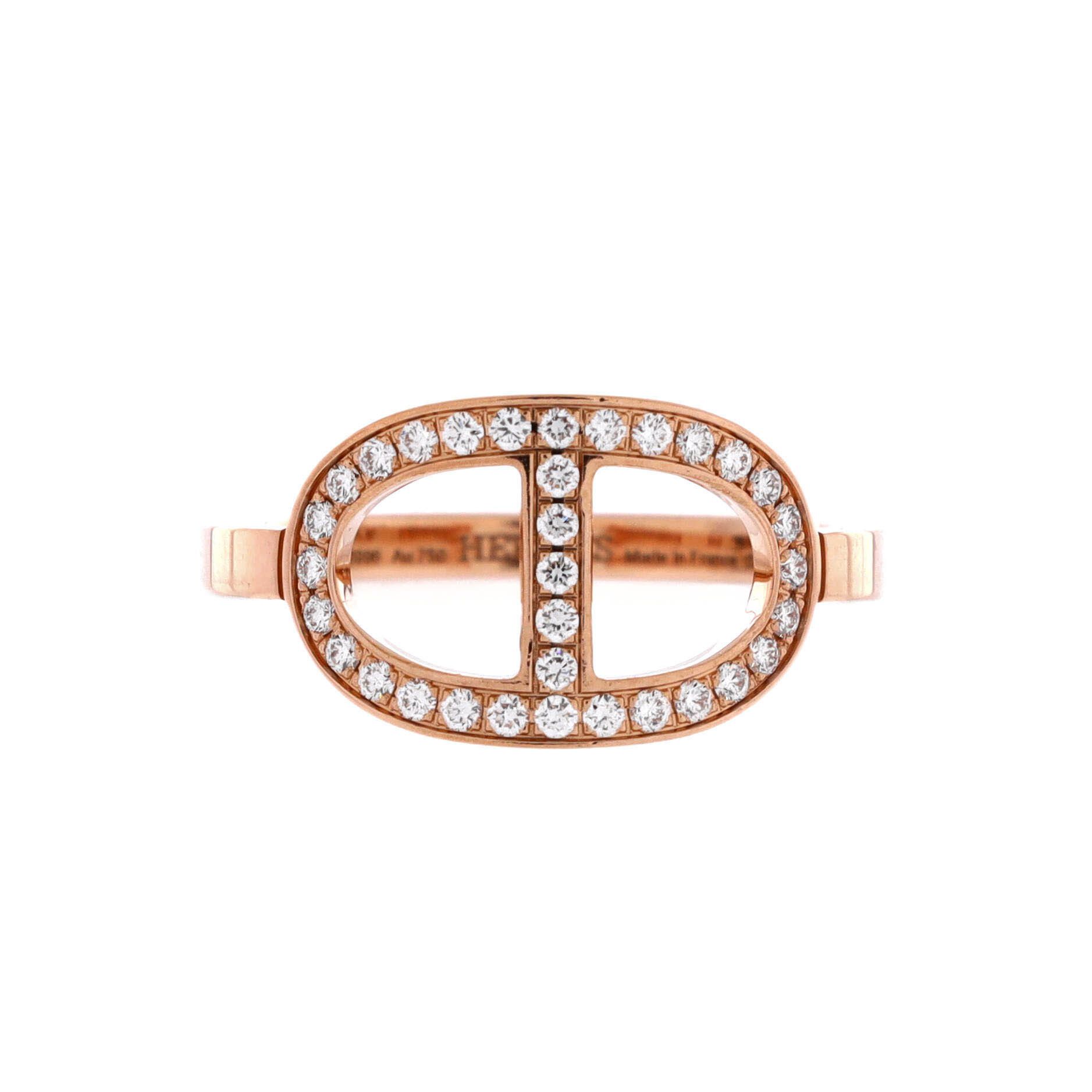 Hermes Chaine d'Ancre Contour Ring Size ONE SIZE - 1 Thumbnail
