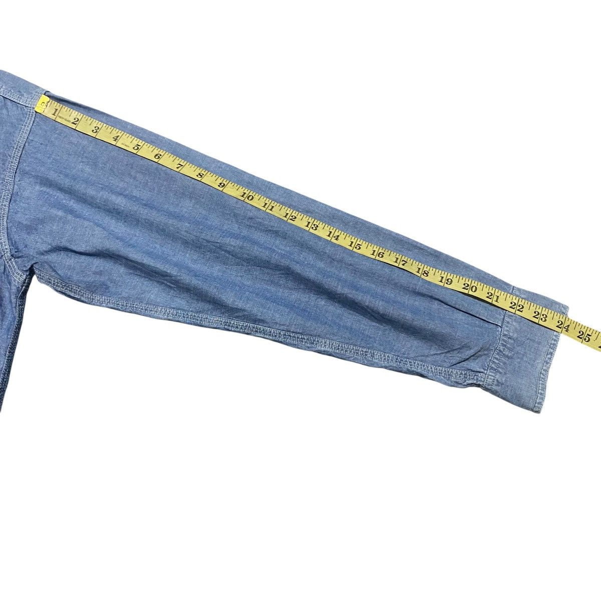 The Real McCoy's Vintage 8Hour Union Joe McCoy Work Shirt Size US L / EU 52-54 / 3 - 16 Thumbnail