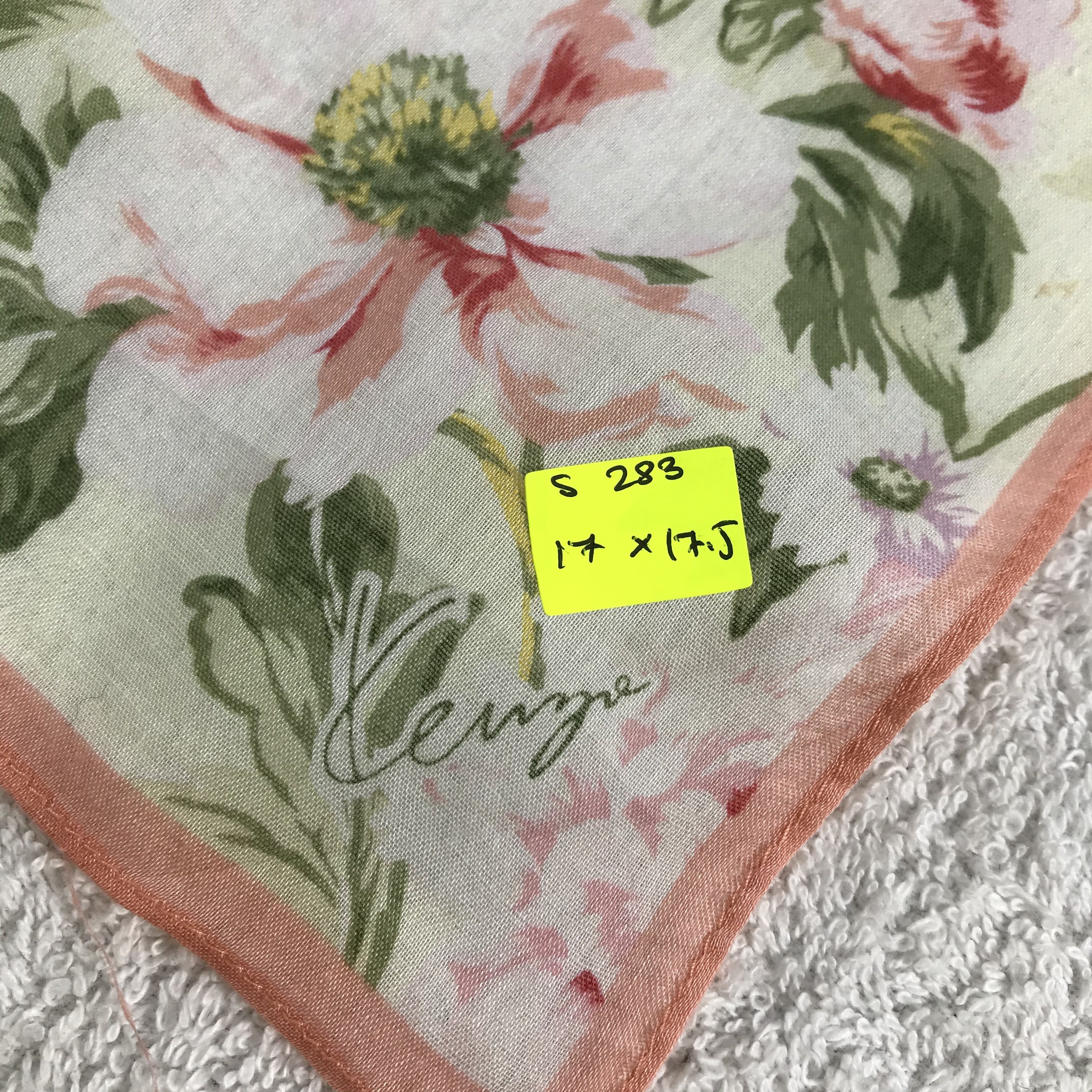 Kenzo × Vintage Kenzo Bandana / Handkerchief / Neckerchief - S283 Size ONE SIZE - 5 Thumbnail