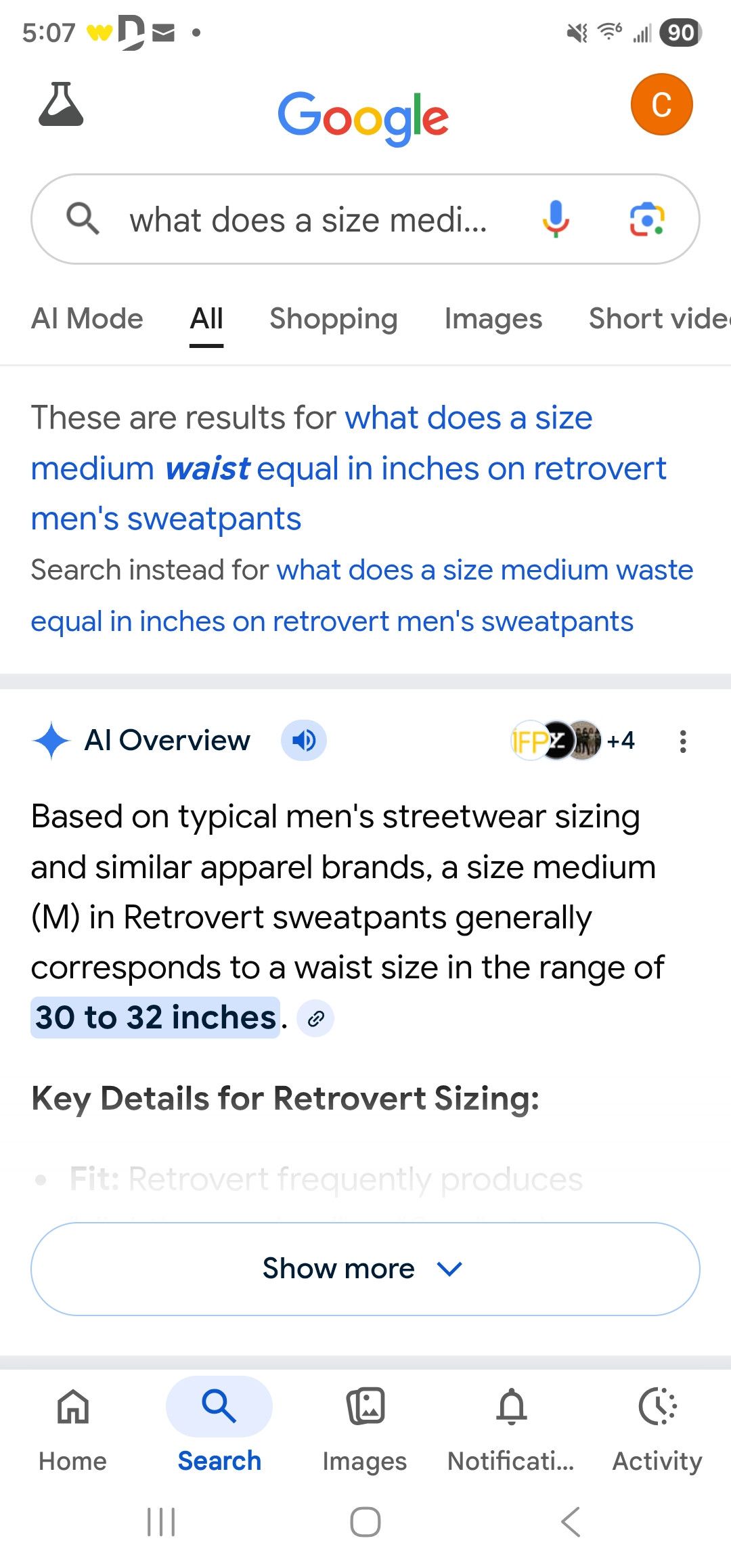 RETROVERT Retrovert sweatpants Size US 32 / EU 48 - 14 Thumbnail