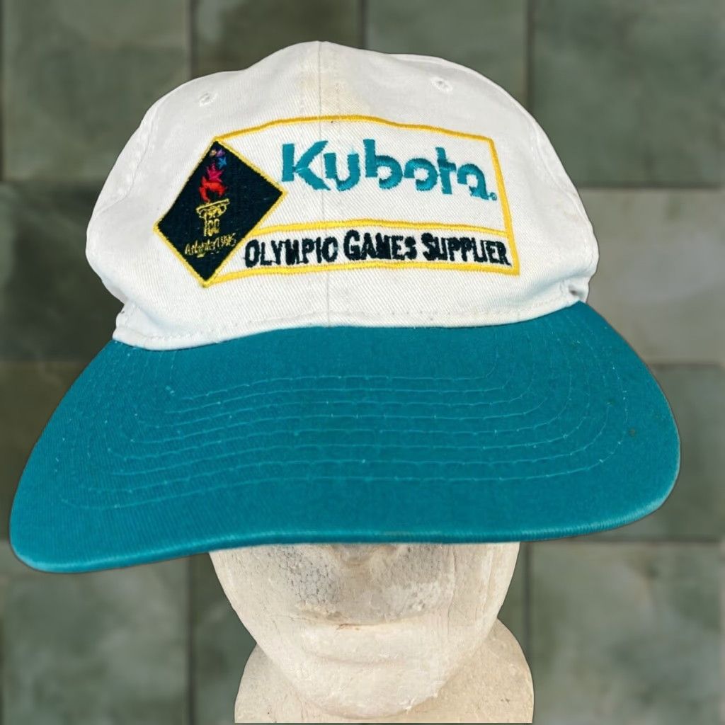 Vintage VINTAGE Kubota 90s Olympics Baseball Cap Men Adjustable Cotton Yellow Casual Sports Hat One Size Size ONE SIZE - 1 Thumbnail