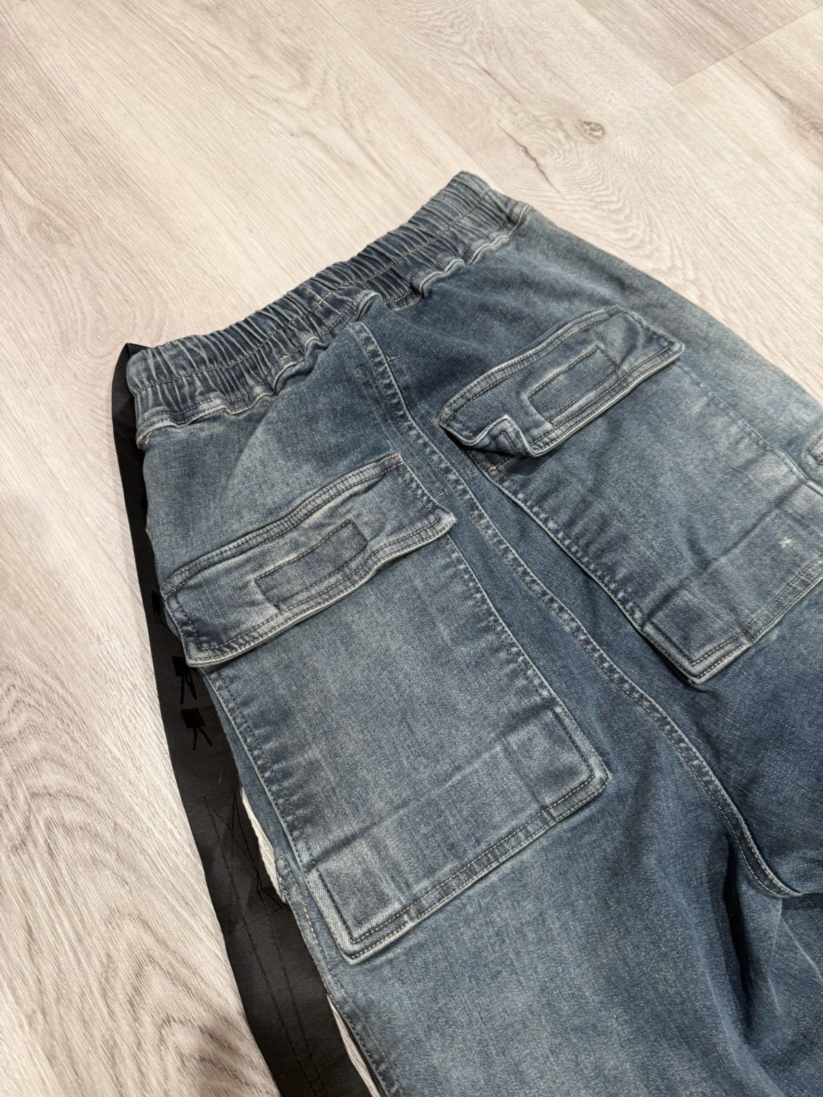 Rick Owens f/w 2022 mineral pearl degrade cargo bela!! Size US 28 / EU 44 - 6 Thumbnail