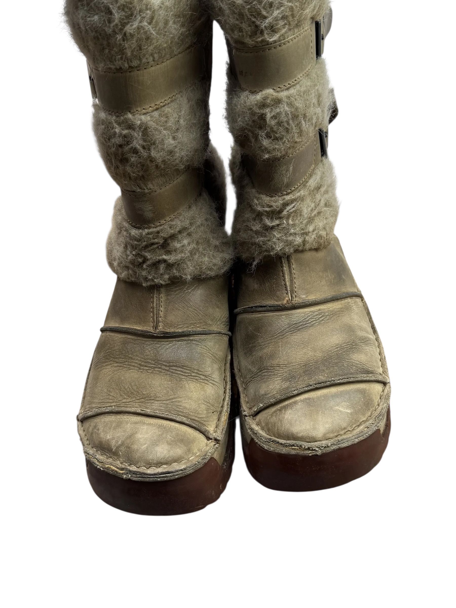 Other Y2K Leather Winter Boots(V303) Size US 9 / IT 39 - 3 Thumbnail