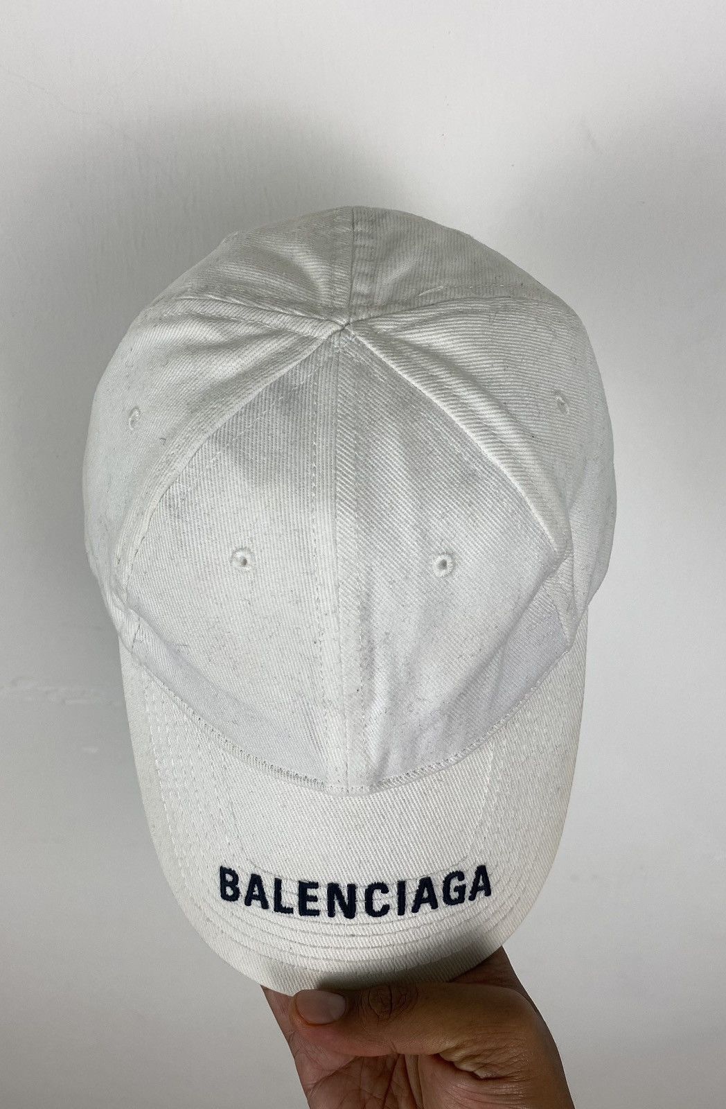 Balenciaga Balenciaga Embroidered Cap Size ONE SIZE - 4 Thumbnail