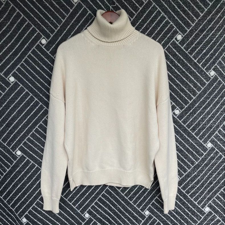 Loewe LOEWE Knitted high collar long sleeve sweater Size S / US 4 / IT 40 - 1 Thumbnail