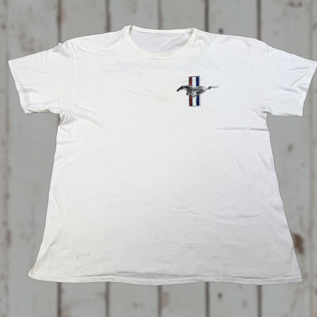 Ford Ford Mustang Shirt Mens XL White Graphic Tee Official Licensed Product Size US XXL / EU 58 / 5 - 1 Thumbnail
